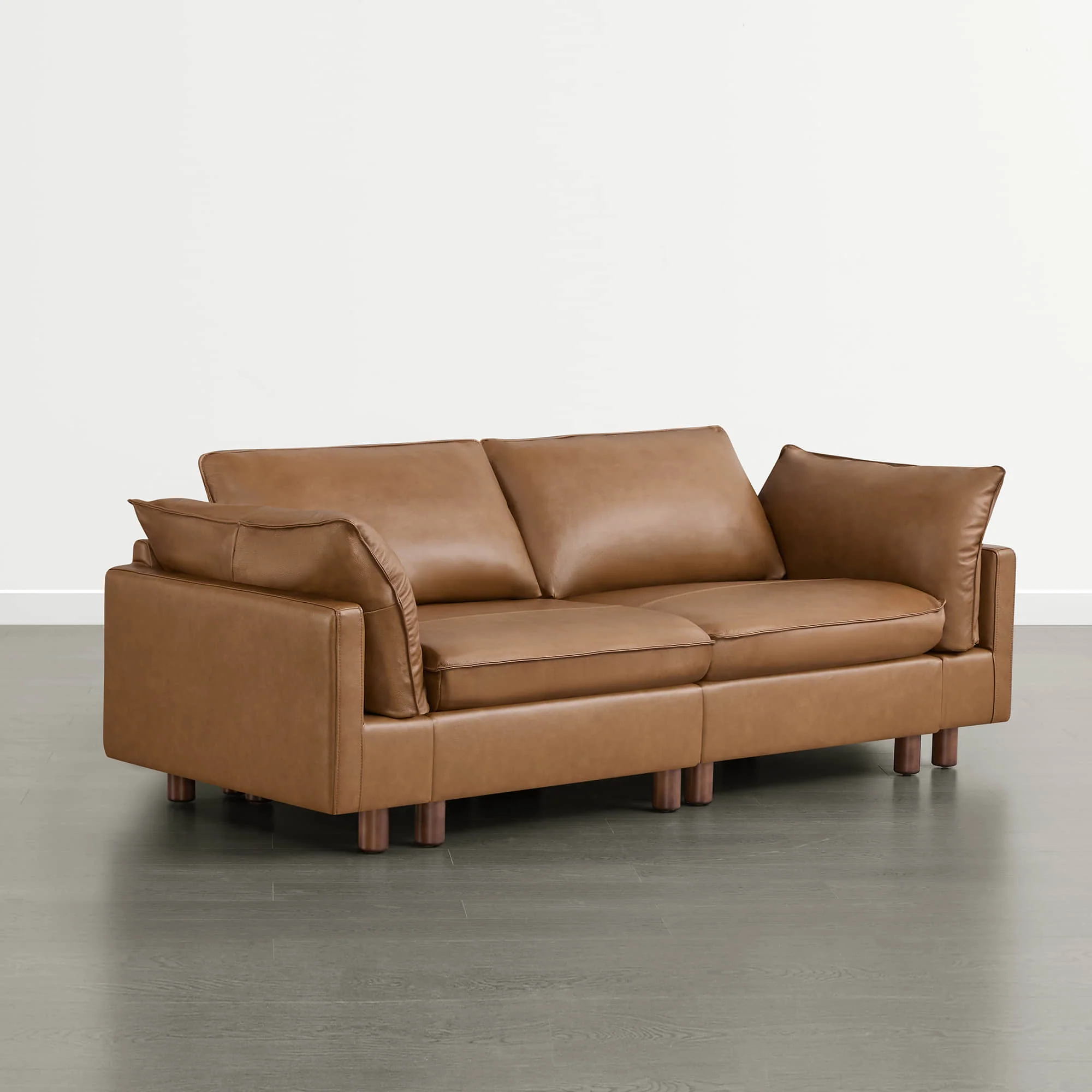 Brendon Modular 2-Seat Sofa with Wood Leg - Image 12
