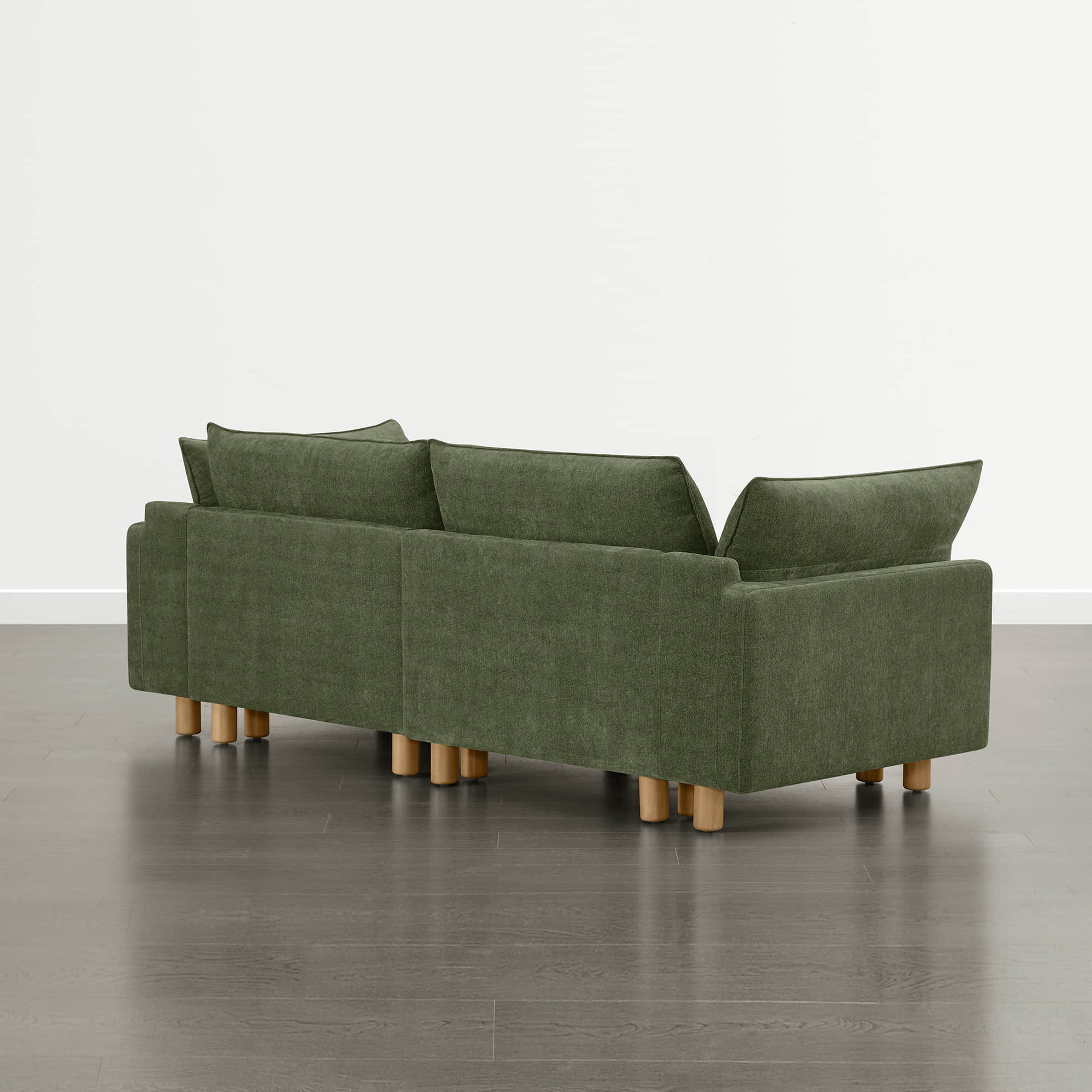 Brendon Modular 2-Seat Sofa with Wood Leg - Image 15