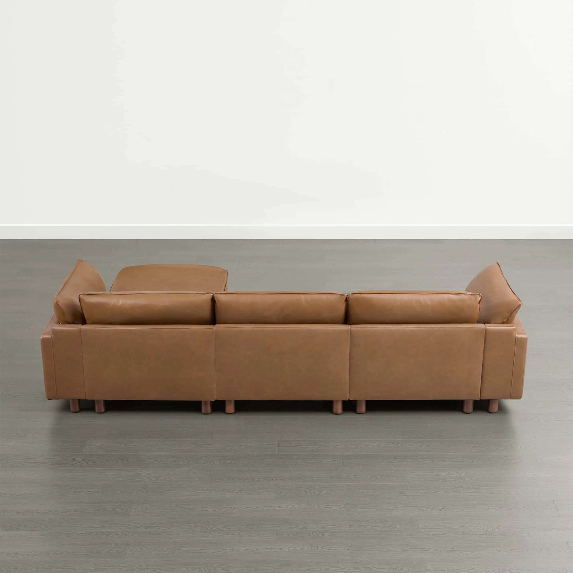 Brendon Modular 4-Seat Sectional Sofa with Wood Leg - Image 26