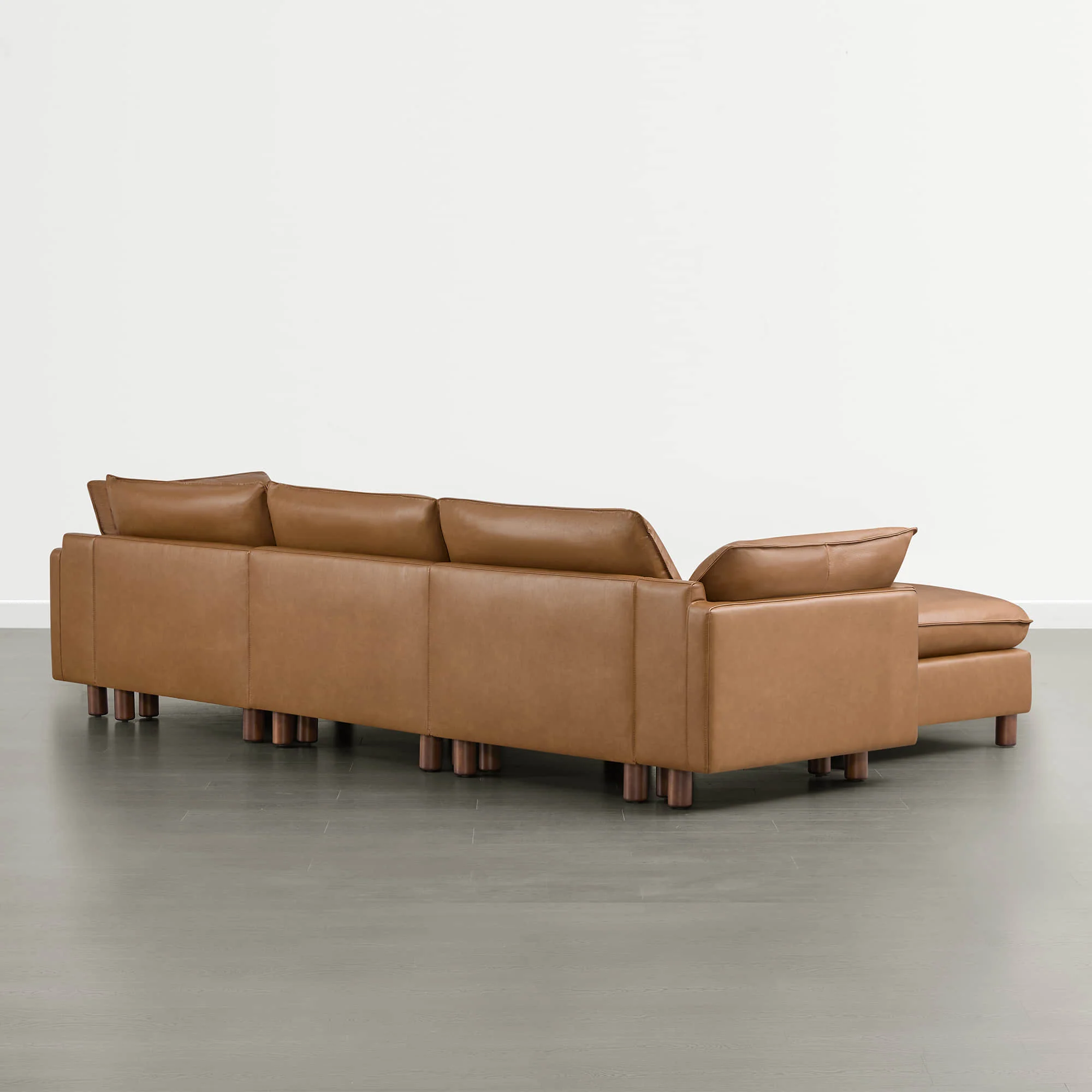 Brendon Modular 4-Seat Sectional Sofa with Wood Leg - Image 27