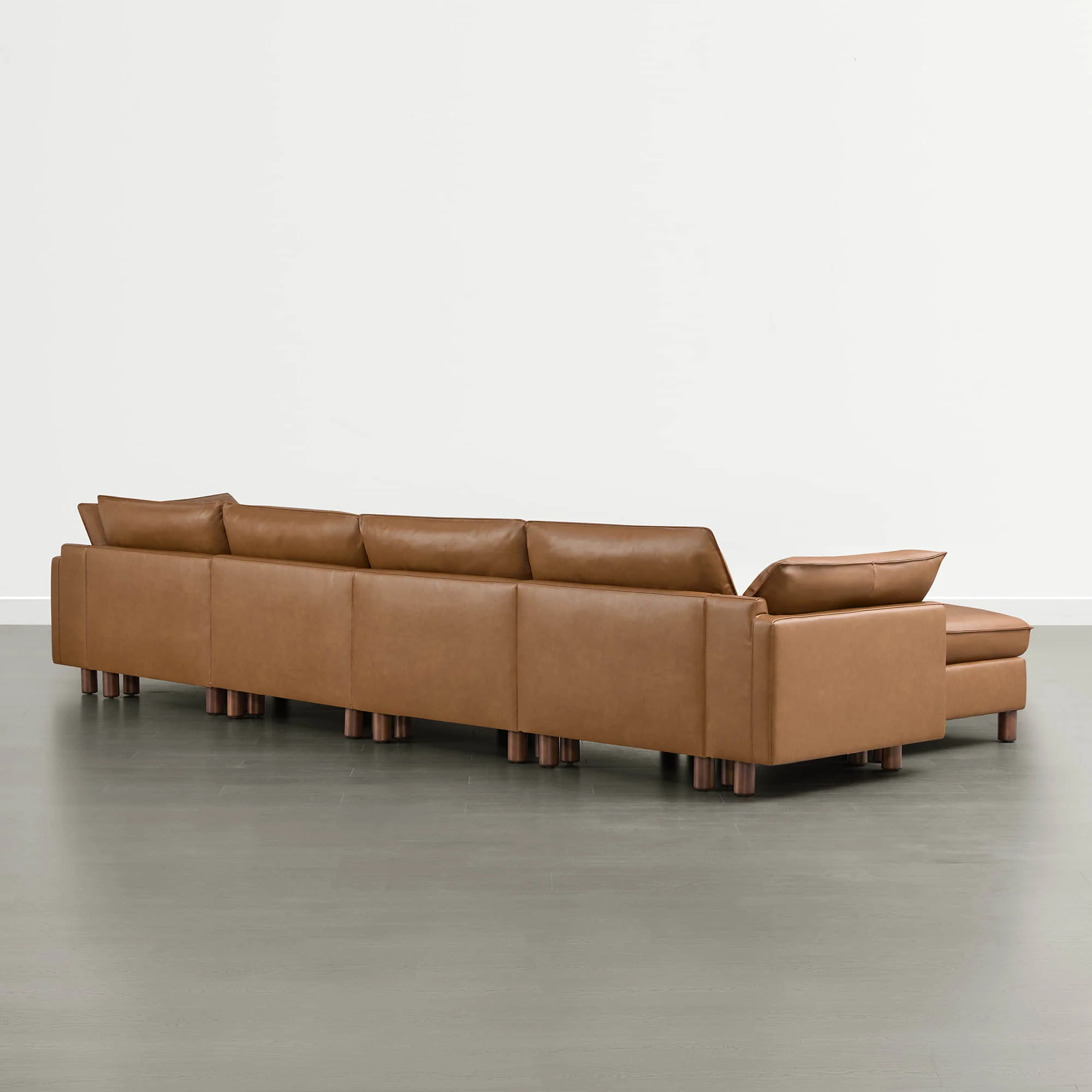 Brendon Modular 6-Seat Sectional Sofa with Wood Leg - Image 19
