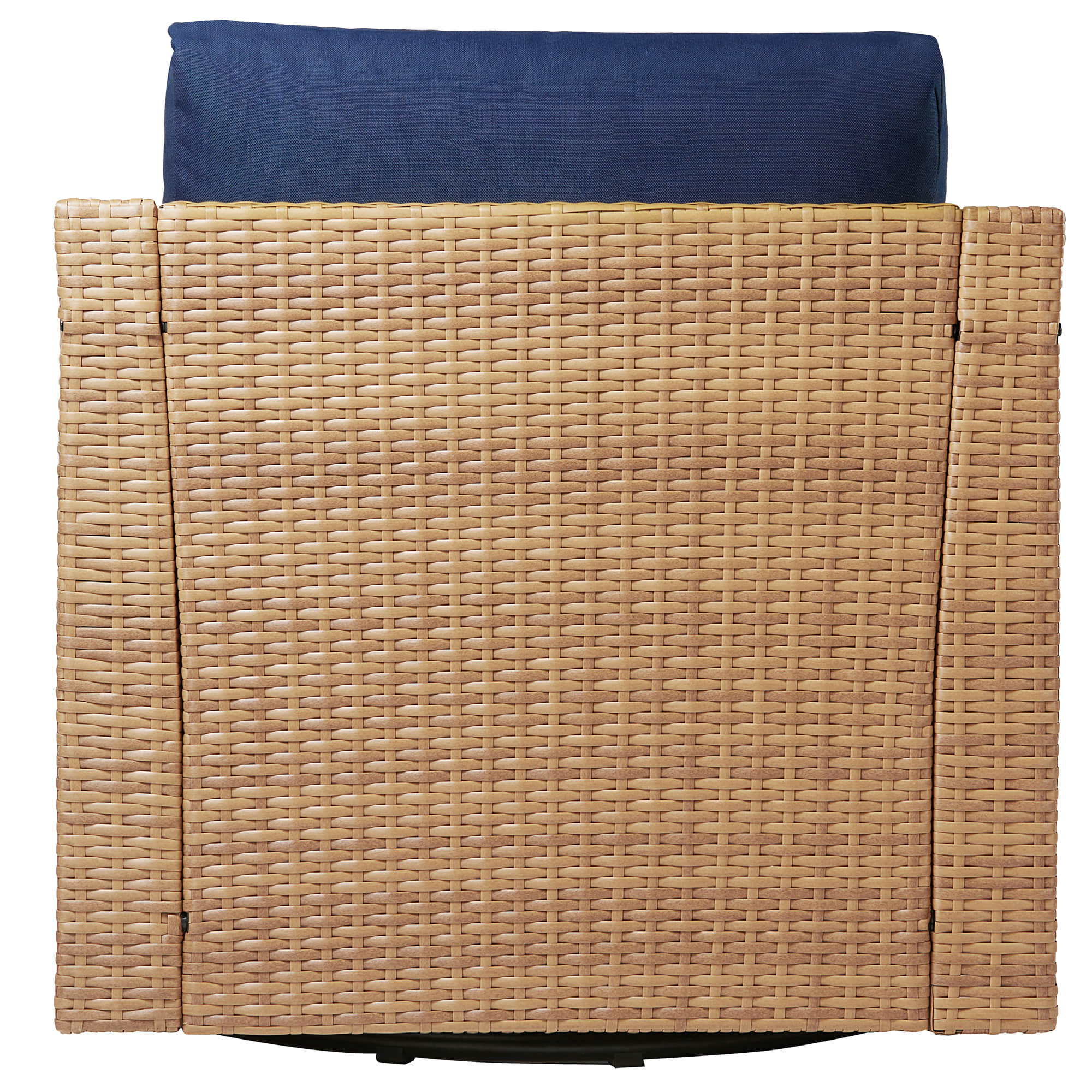 Calum Rattan Outdoor Swivel Accent Chair - Image 15