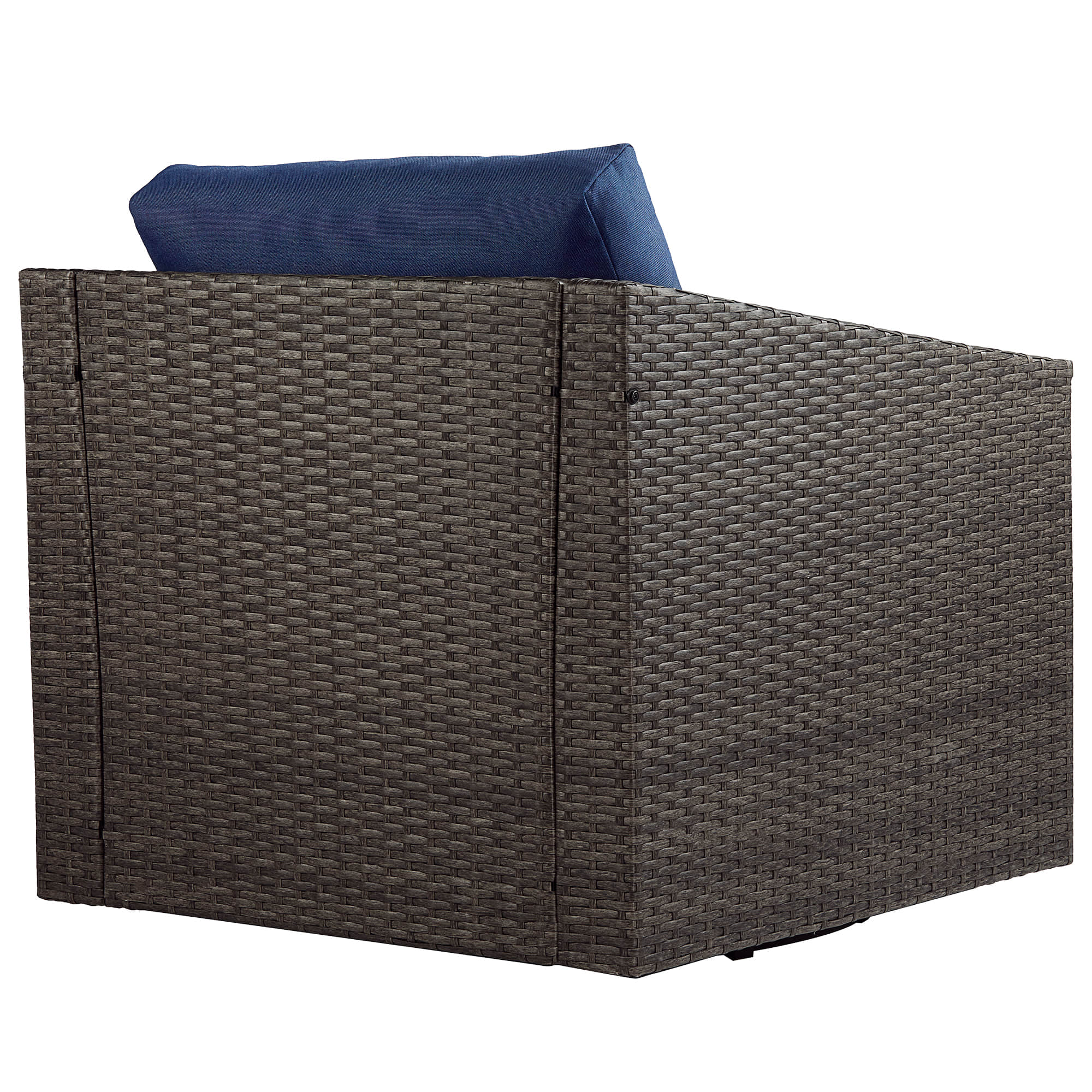 Calum Rattan Outdoor Swivel Accent Chair - Image 27