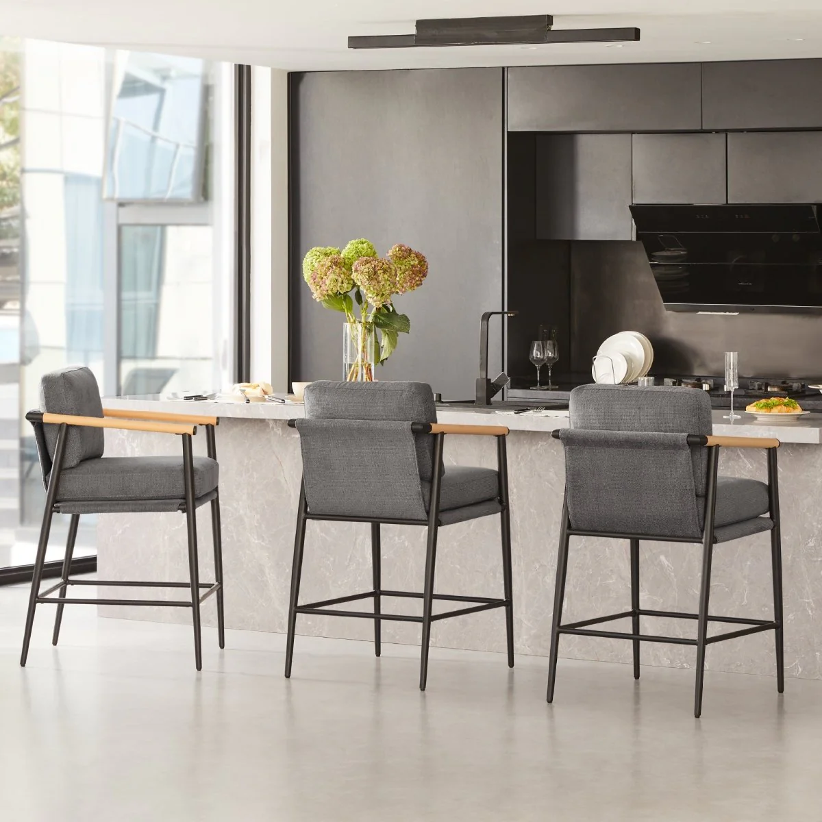 Charlotte Modern Counter Stool - Image 15