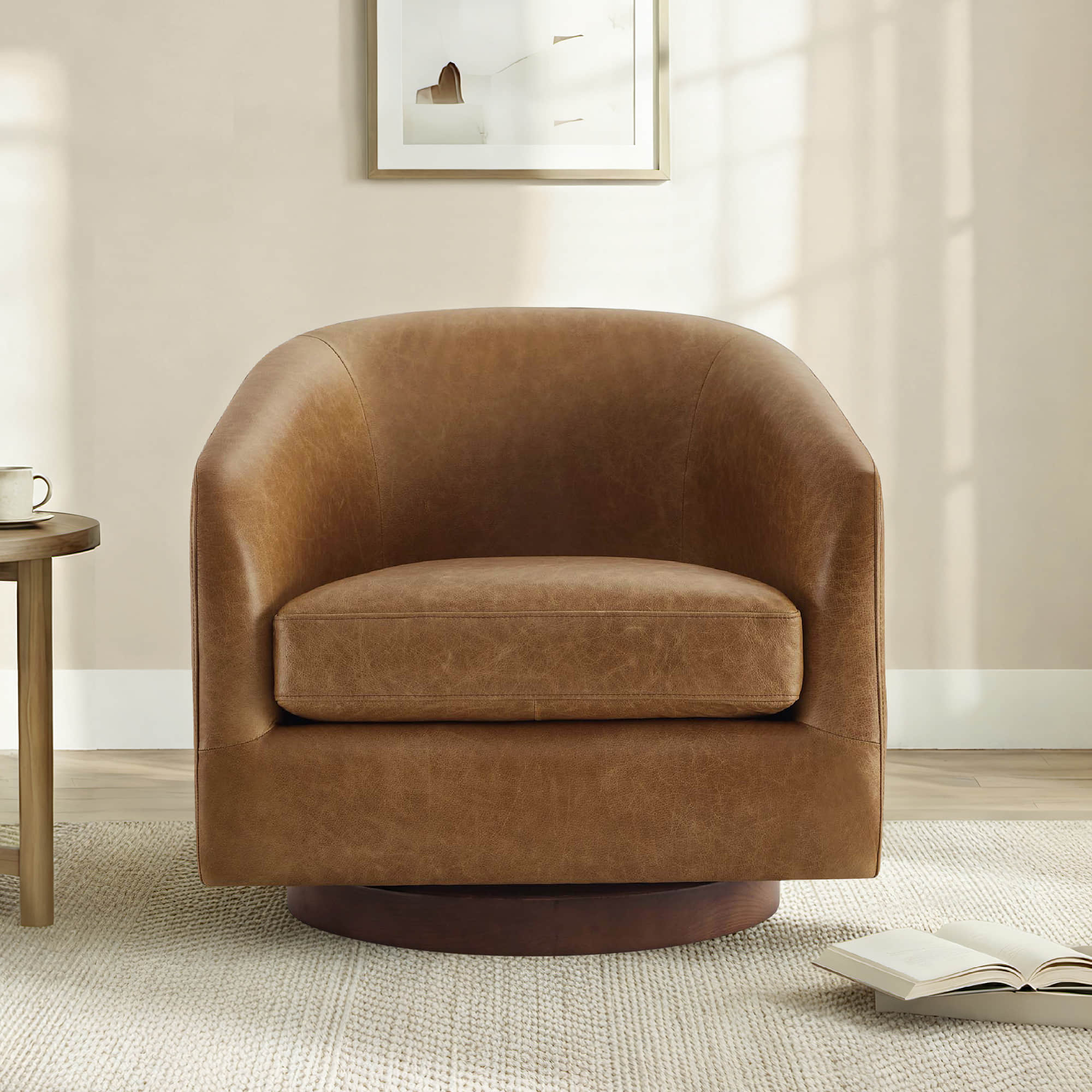 Wren Modern Swivel Accent Chair - Image 2