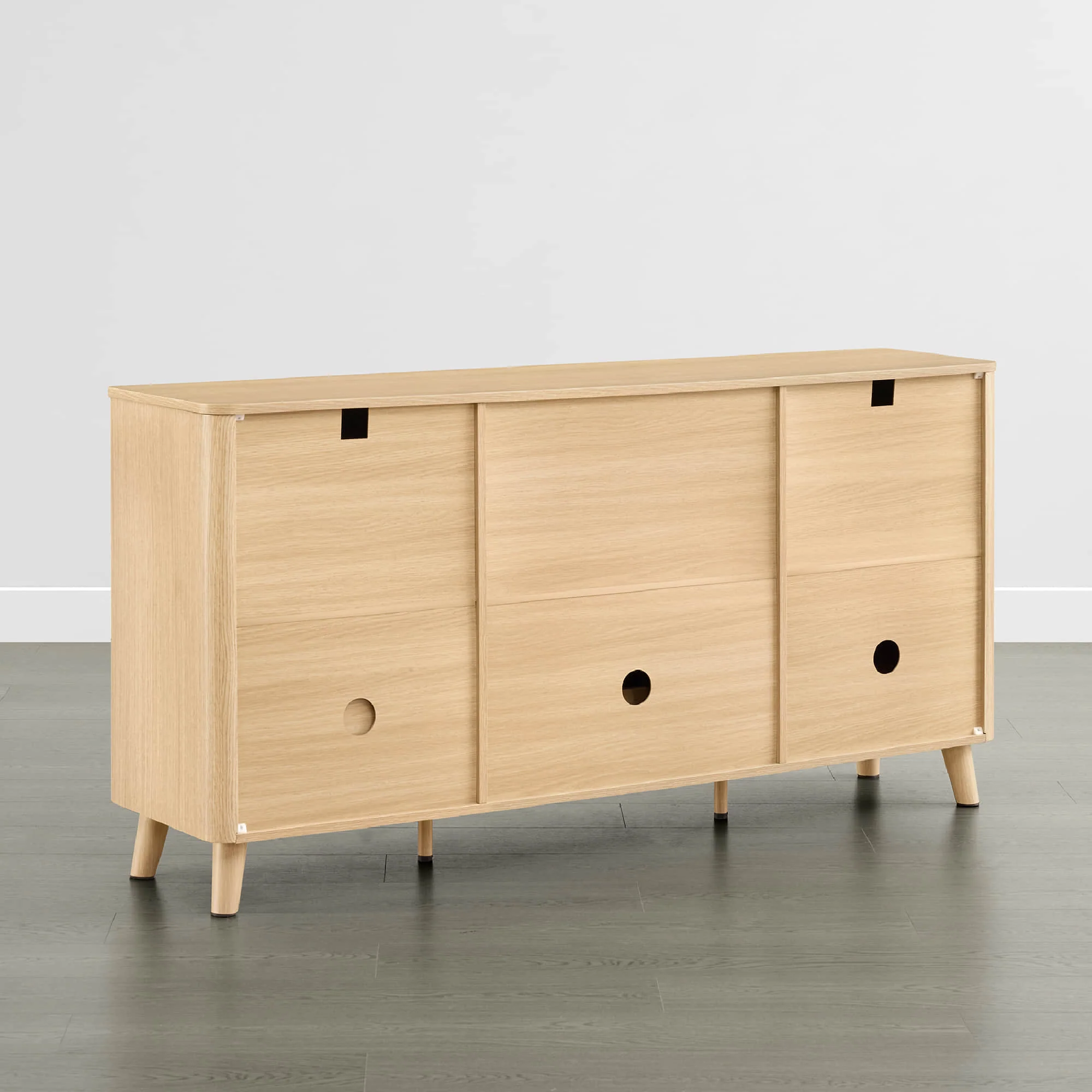 62" Clara Contemporary Wood Sideboard - Image 12