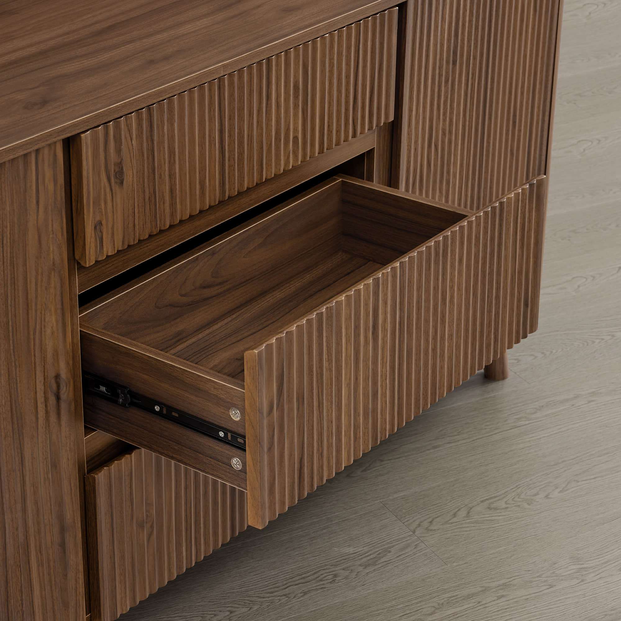 62" Clara Contemporary Wood Sideboard - Image 19