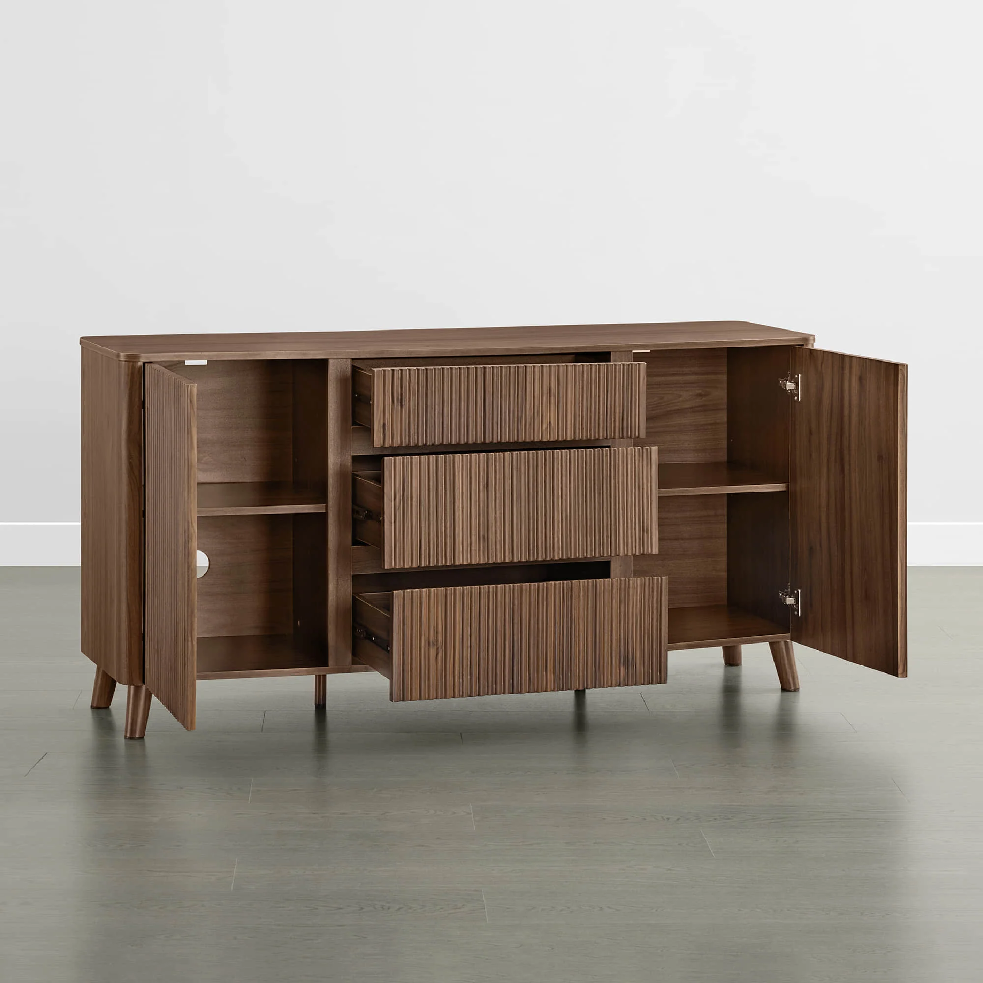 62" Clara Contemporary Wood Sideboard - Image 23