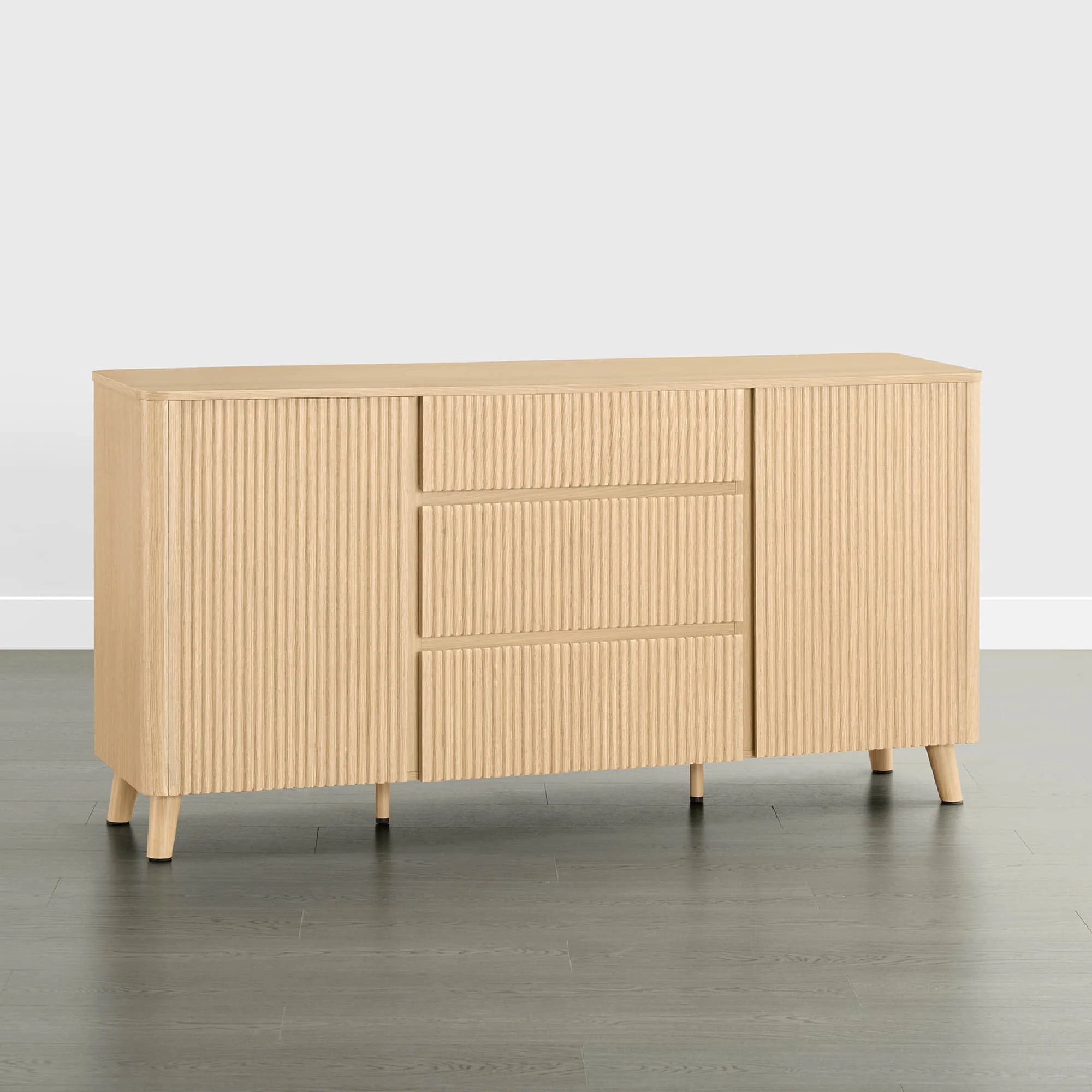 62" Clara Contemporary Wood Sideboard - Image 5
