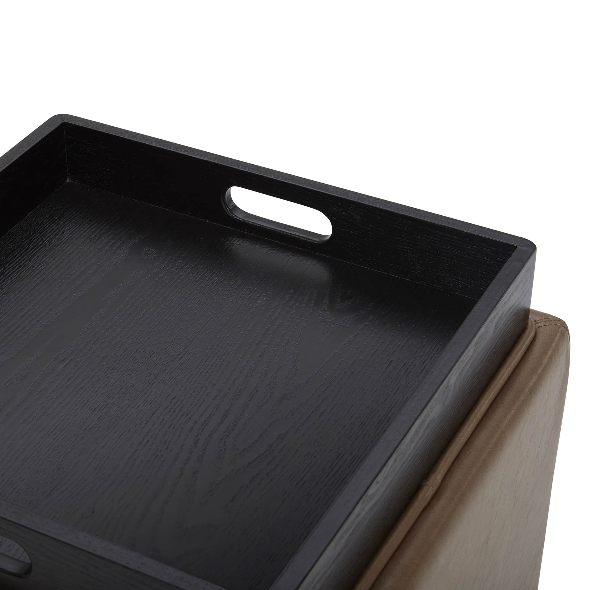 Cube Storage Ottoman - Fabric & Leather - Image 38