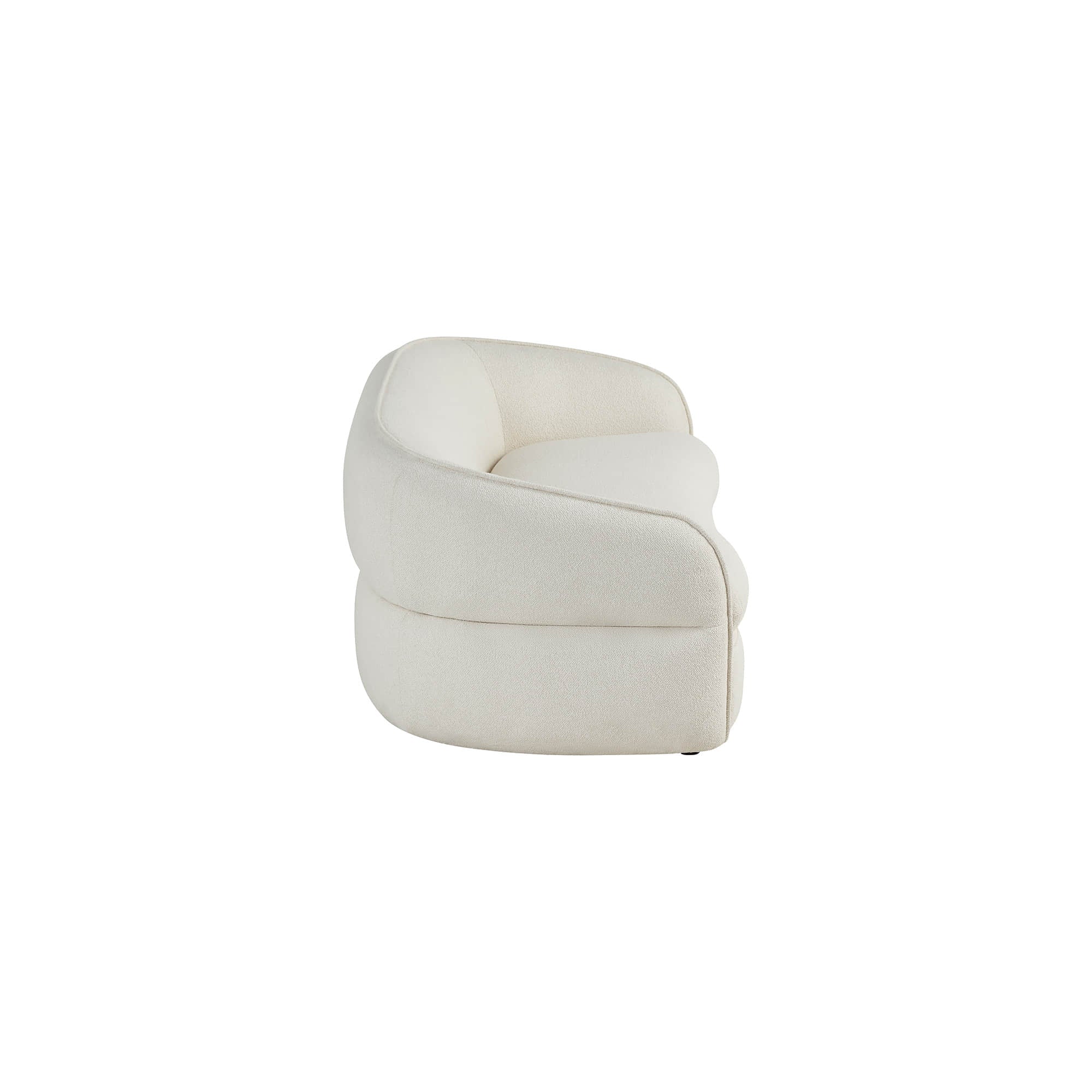 Dane Deep Seat Sofa with Tufted Sculptural Design - Image 11