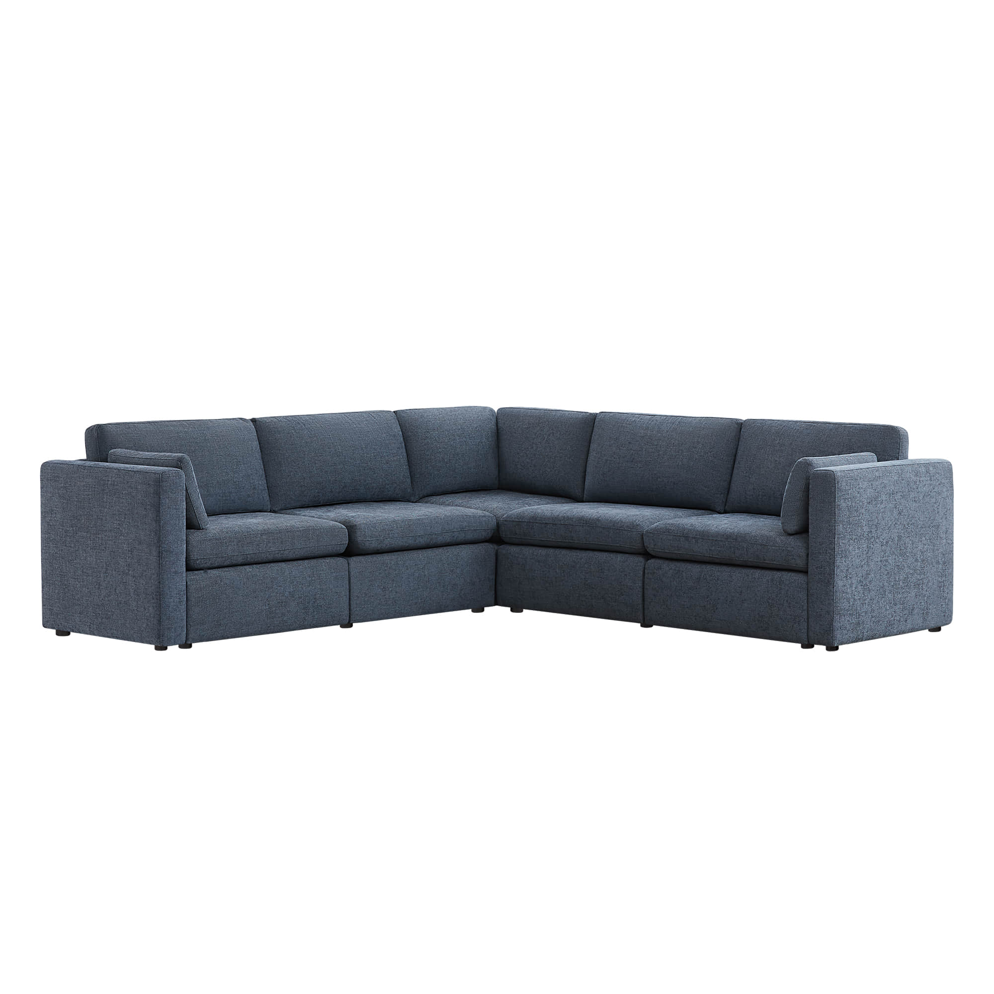 Delaney 5-Seat V Shaped Modular Sofa Chaise - Image 27