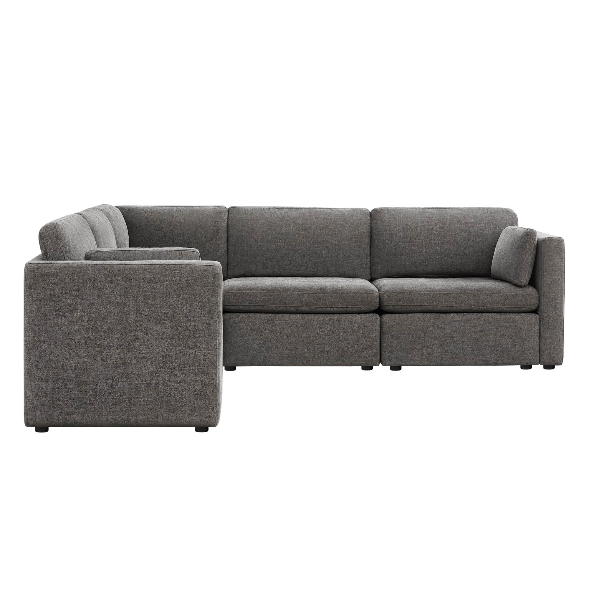 Delaney 5-Seat V Shaped Modular Sofa Chaise - Image 32