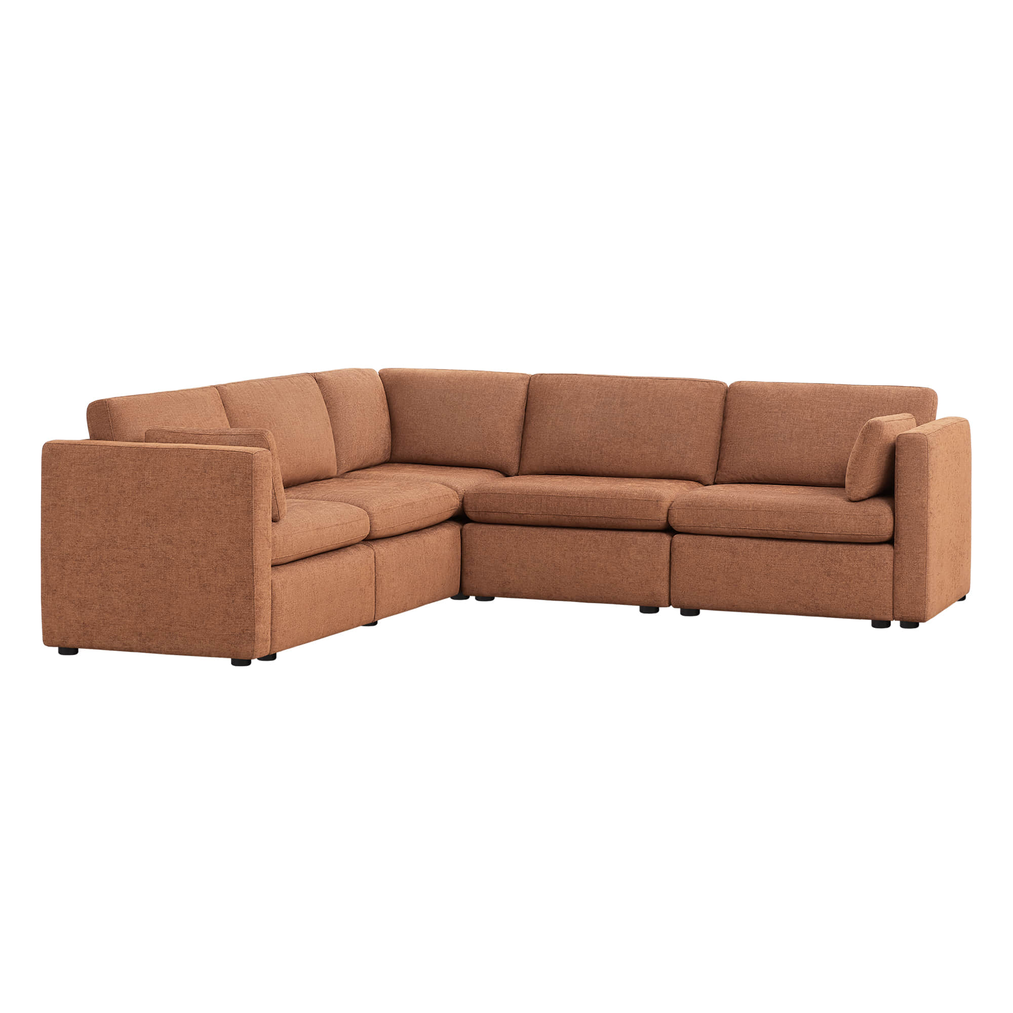 Delaney 5-Seat V Shaped Modular Sofa Chaise - Image 52