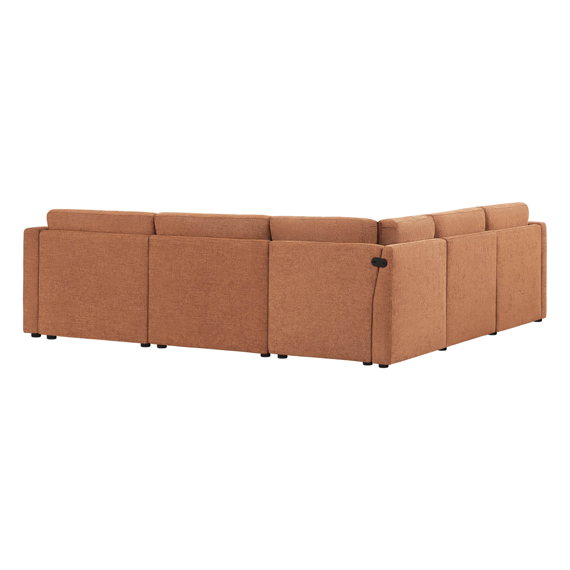 Delaney 5-Seat V Shaped Modular Sofa Chaise - Image 54