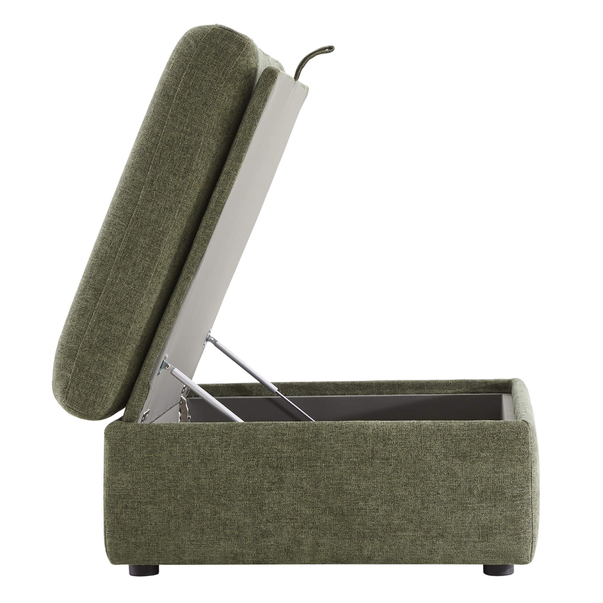Delaney 6-Seat Modular Sofa Chaise with Storage Ottomans - Image 118