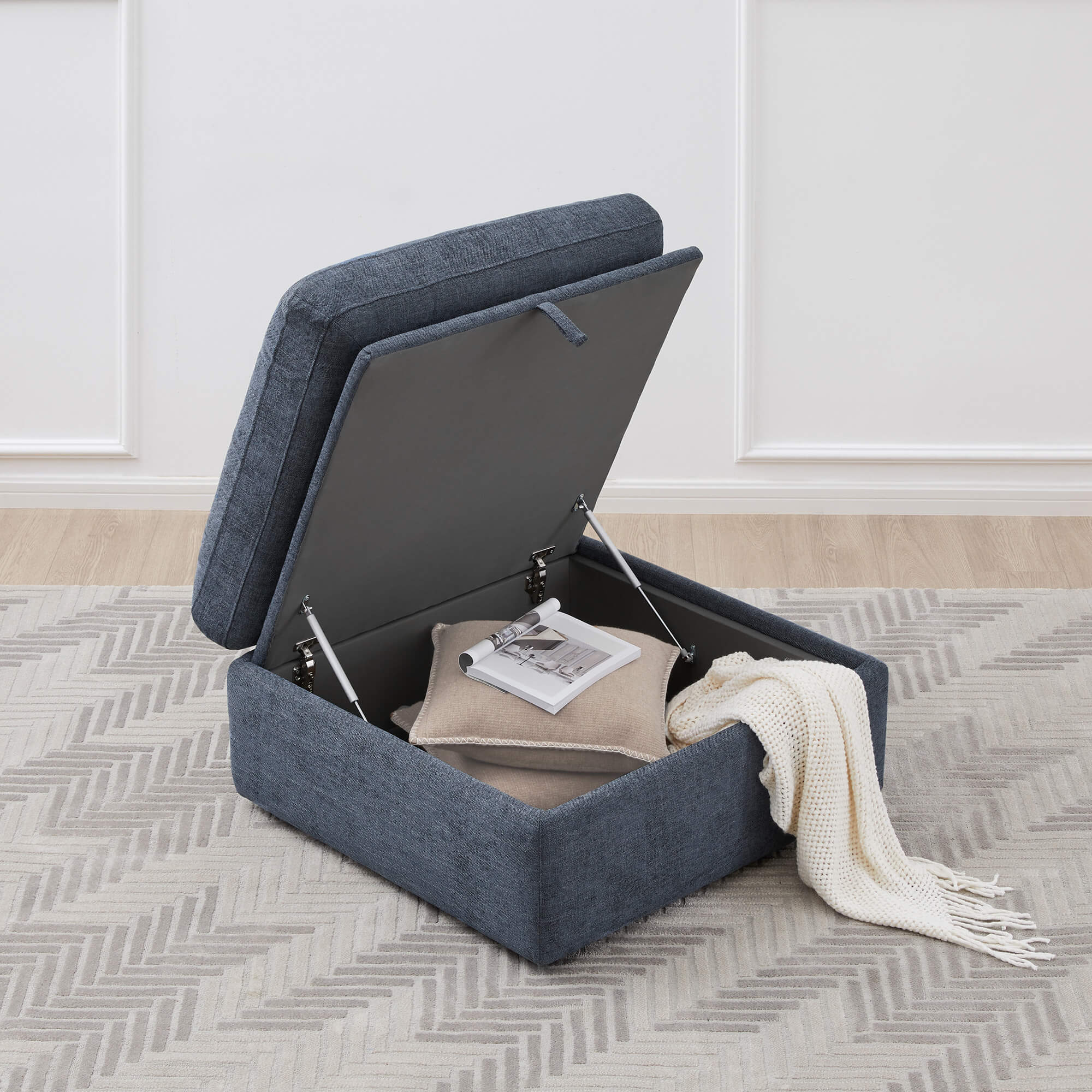 Delaney Storage Ottoman - Image 29