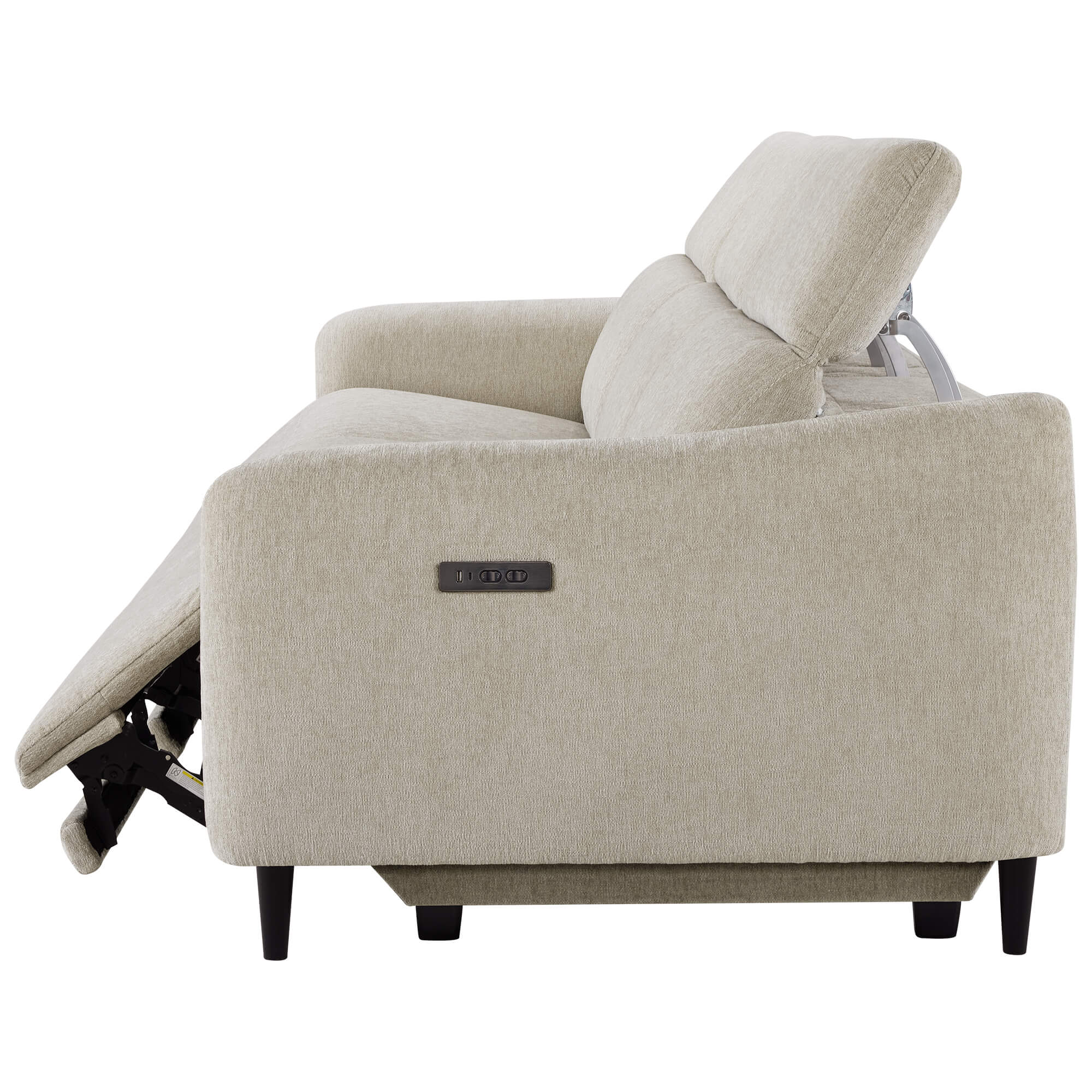 Diya Soft & Breathable 2-Seater Reclining Sofa with Power Headrest - Image 10