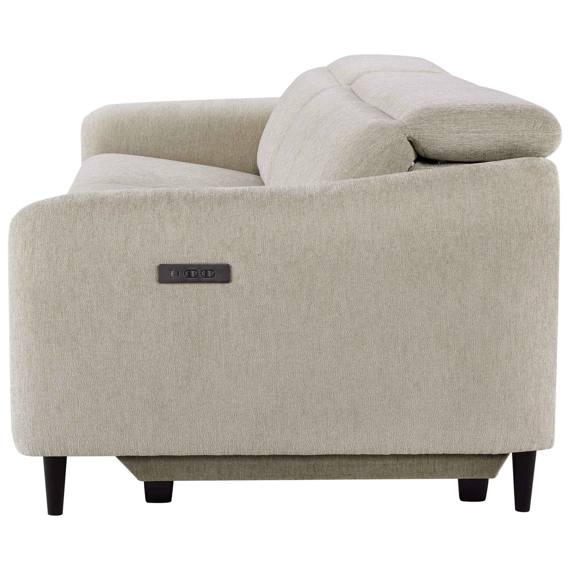 Diya Soft & Breathable 2-Seater Reclining Sofa with Power Headrest - Image 11