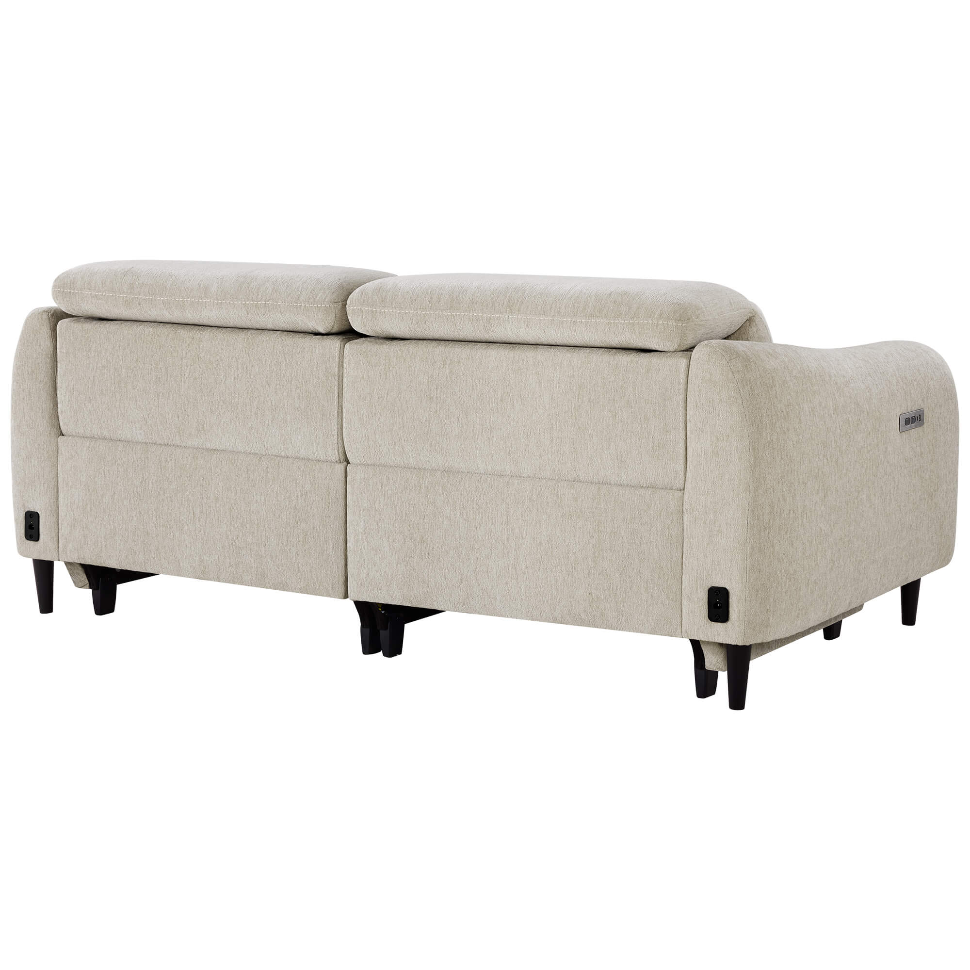 Diya Soft & Breathable 2-Seater Reclining Sofa with Power Headrest - Image 9