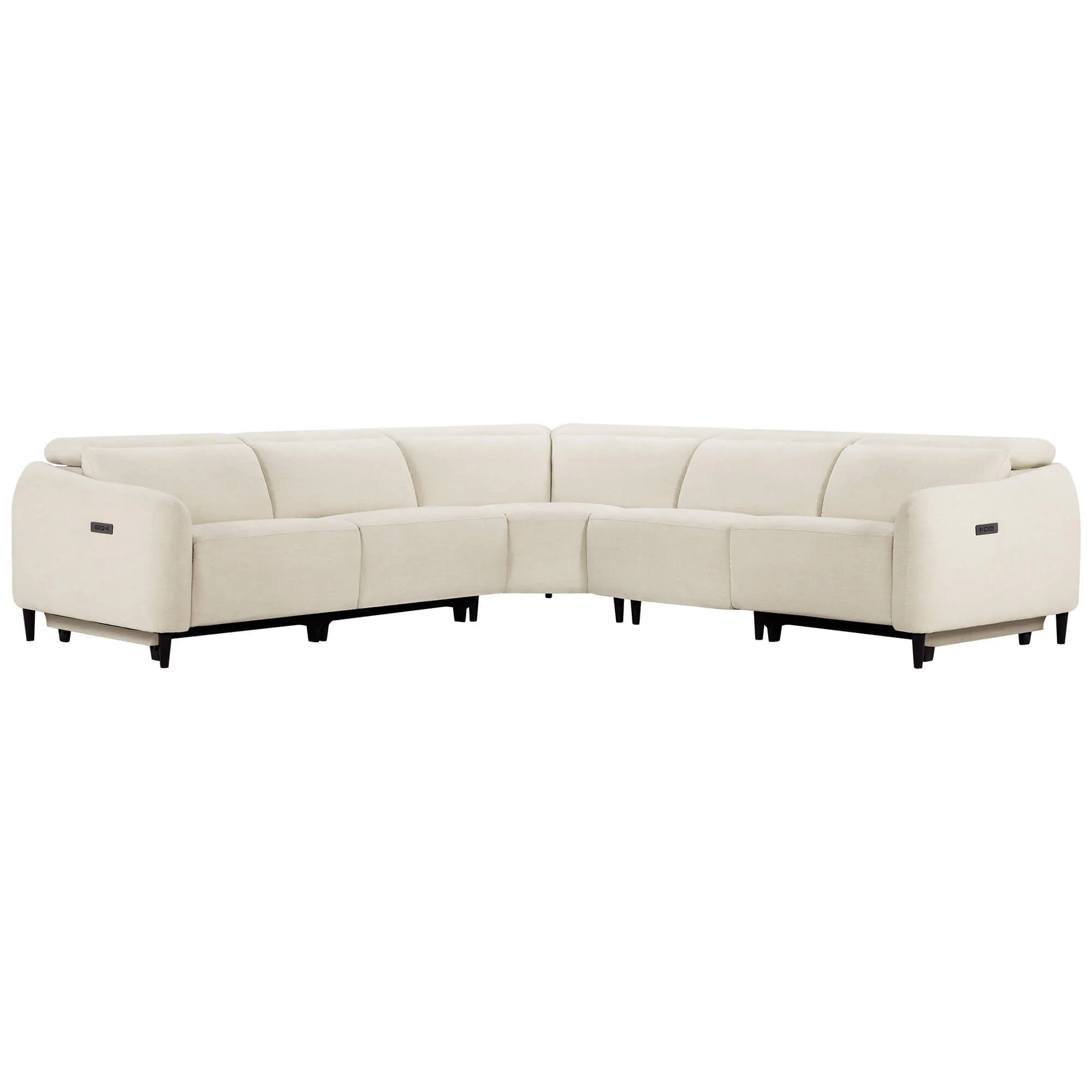 Diya Soft & Breathable 5-Seater Reclining Sofa with Power Headrest - Image 15