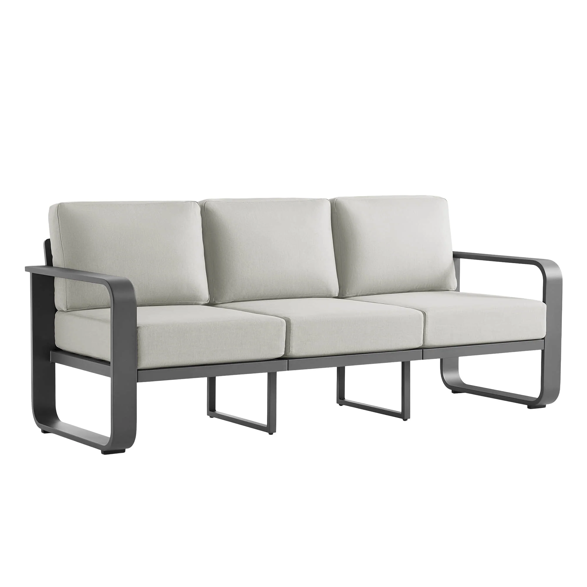 Dylan Modern 4-Piece Outdoor Patio Sofa Set - Image 5