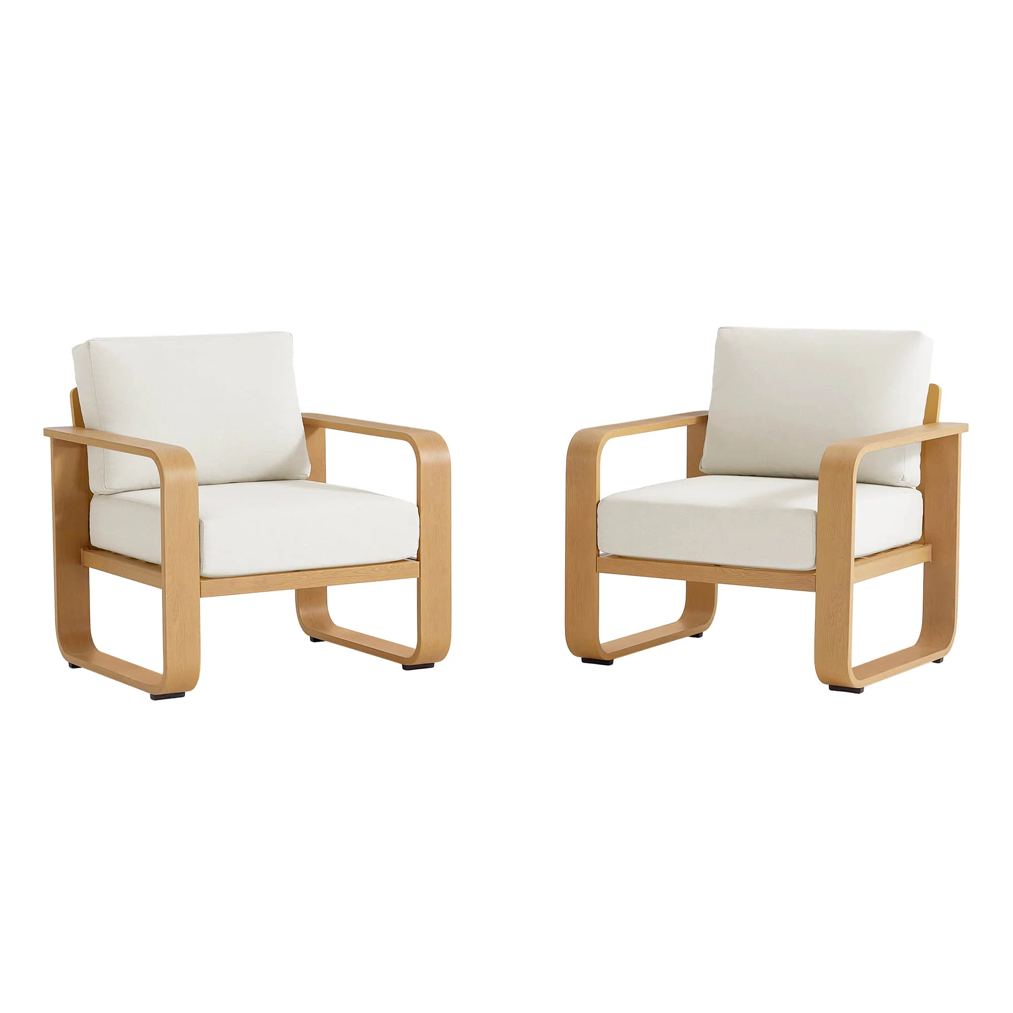Dylan Modern Outdoor Patio Armchair - Image 13