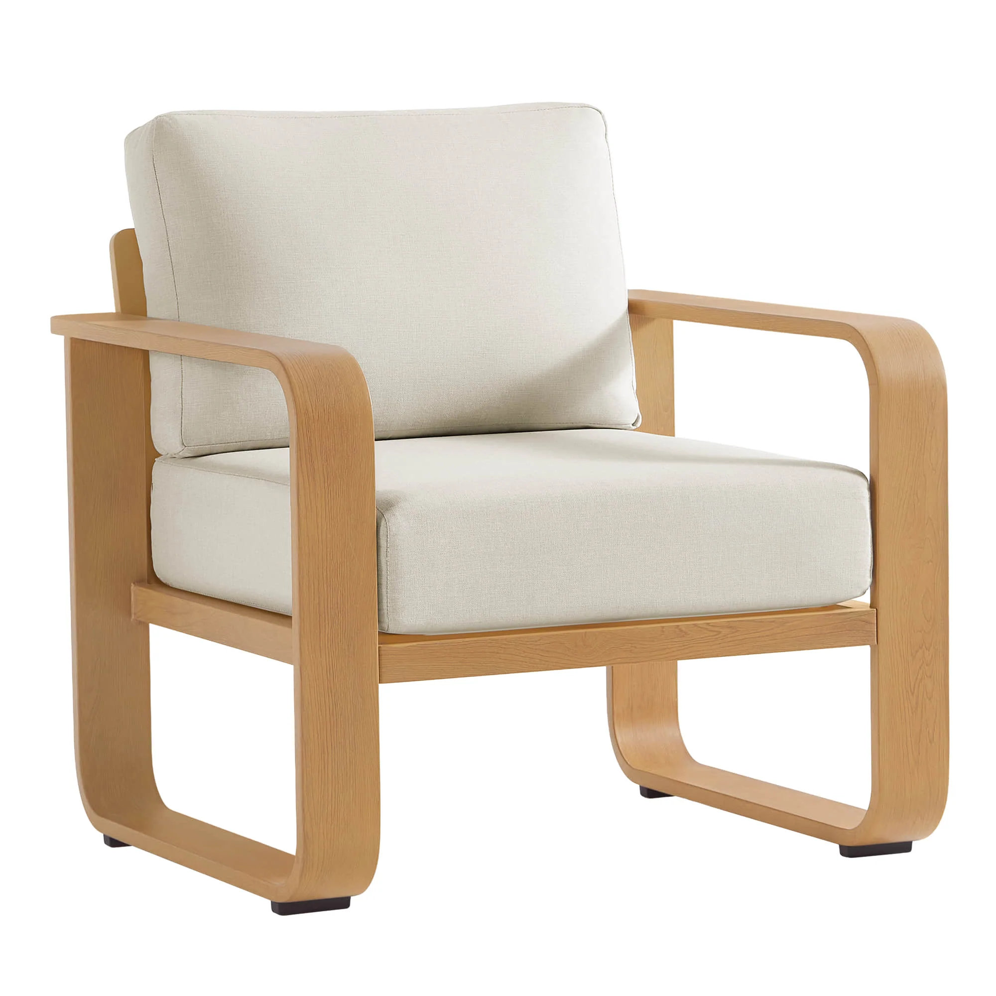 Dylan Modern Outdoor Patio Armchair - Image 5