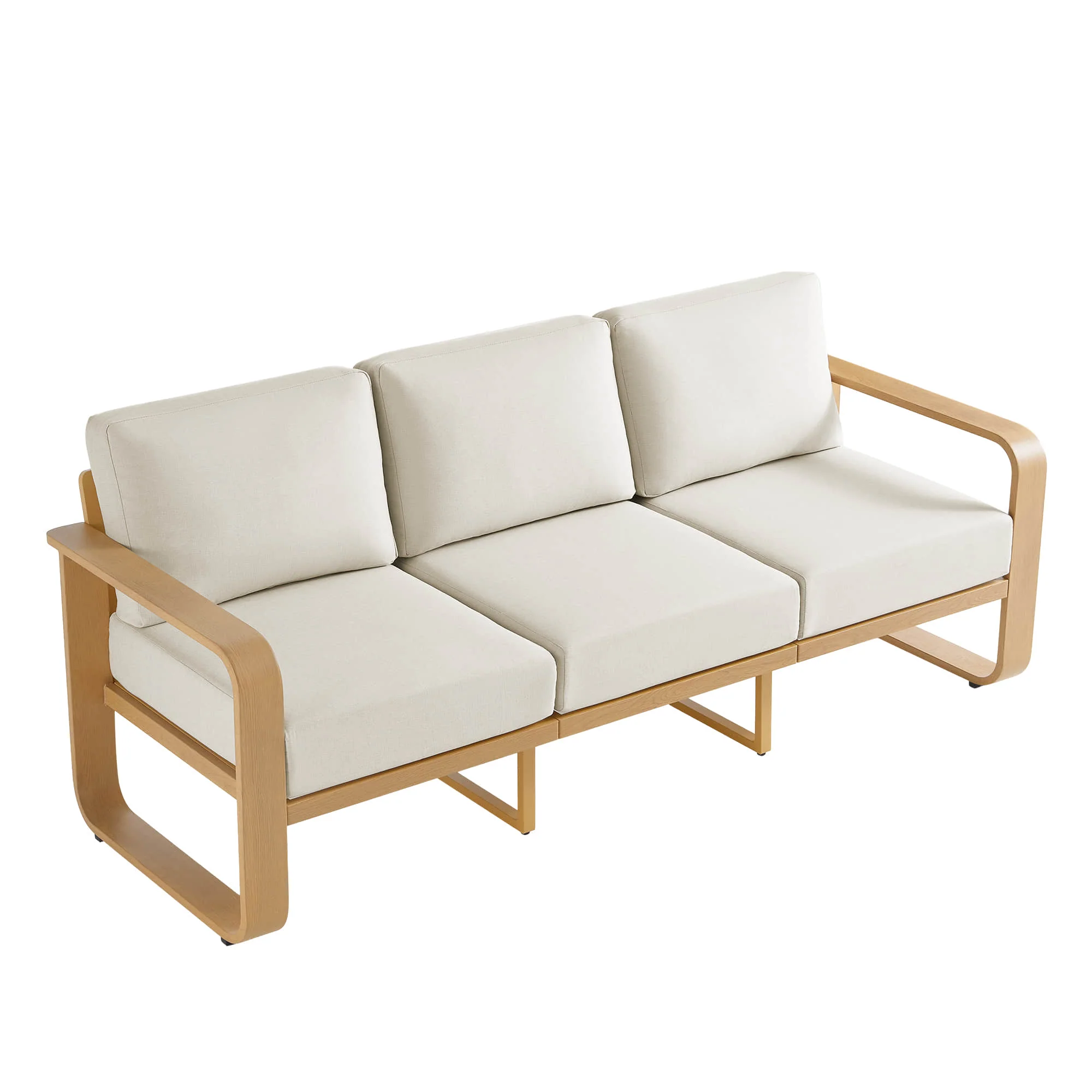 Dylan Modern Outdoor Patio Sofa - Image 14