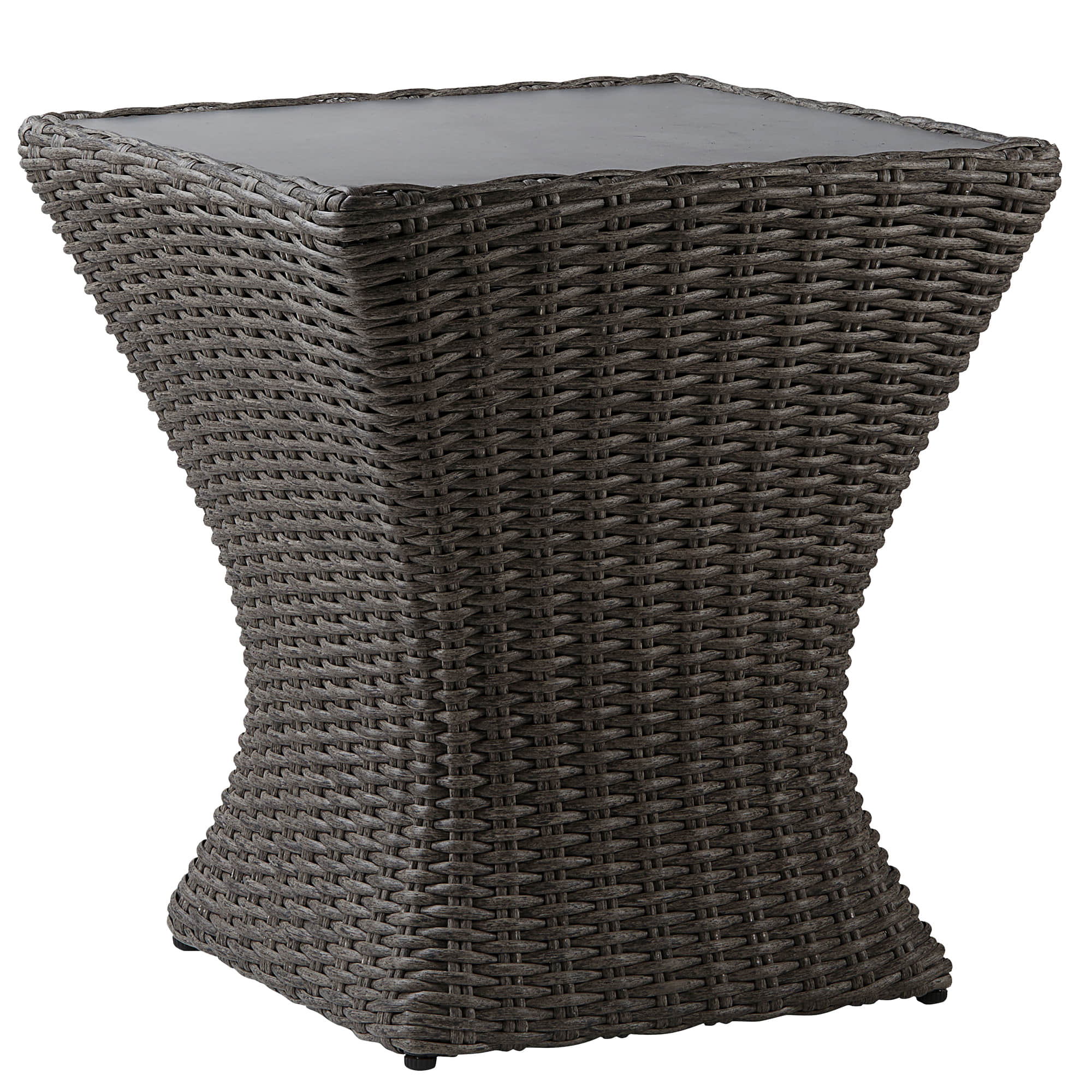 Elara Rattan Outdoor Side Table - Image 11