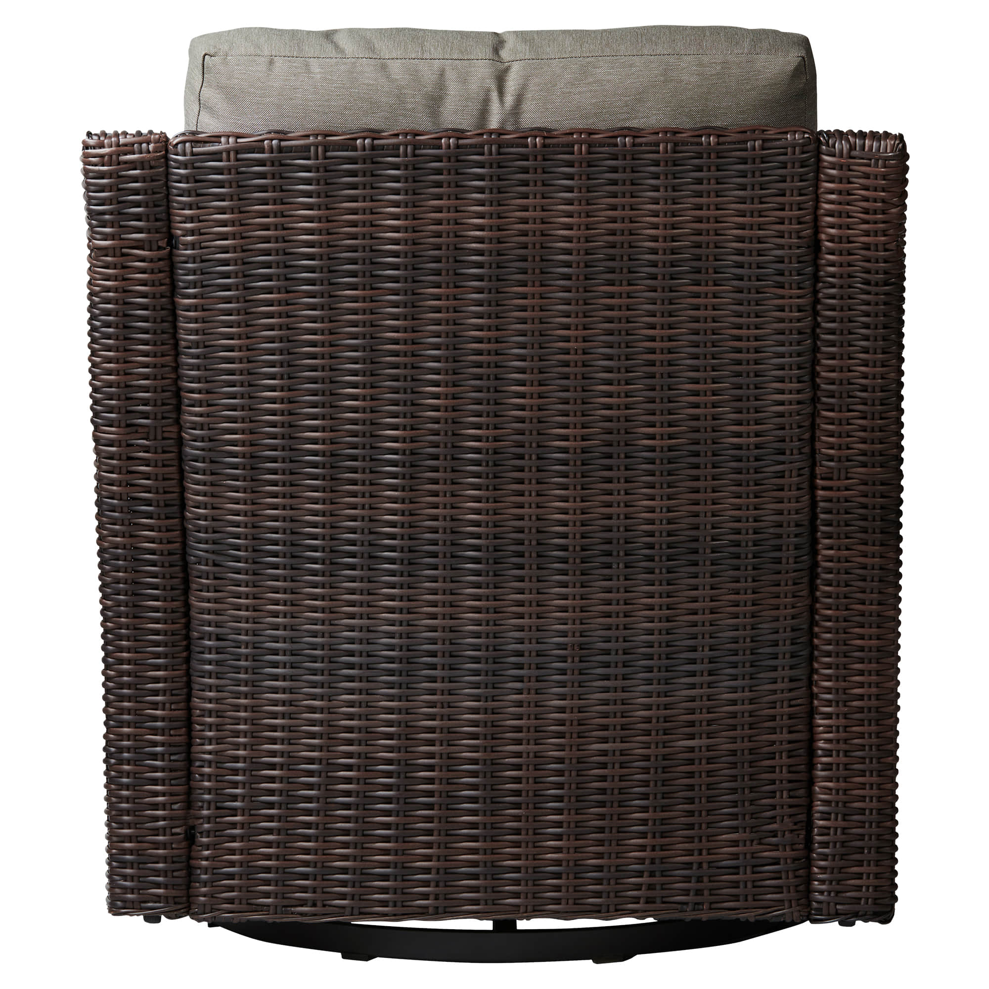 Elara Outdoor Rattan Sofa With Rocking Swivel Armchairs - 5 Seats - Image 14