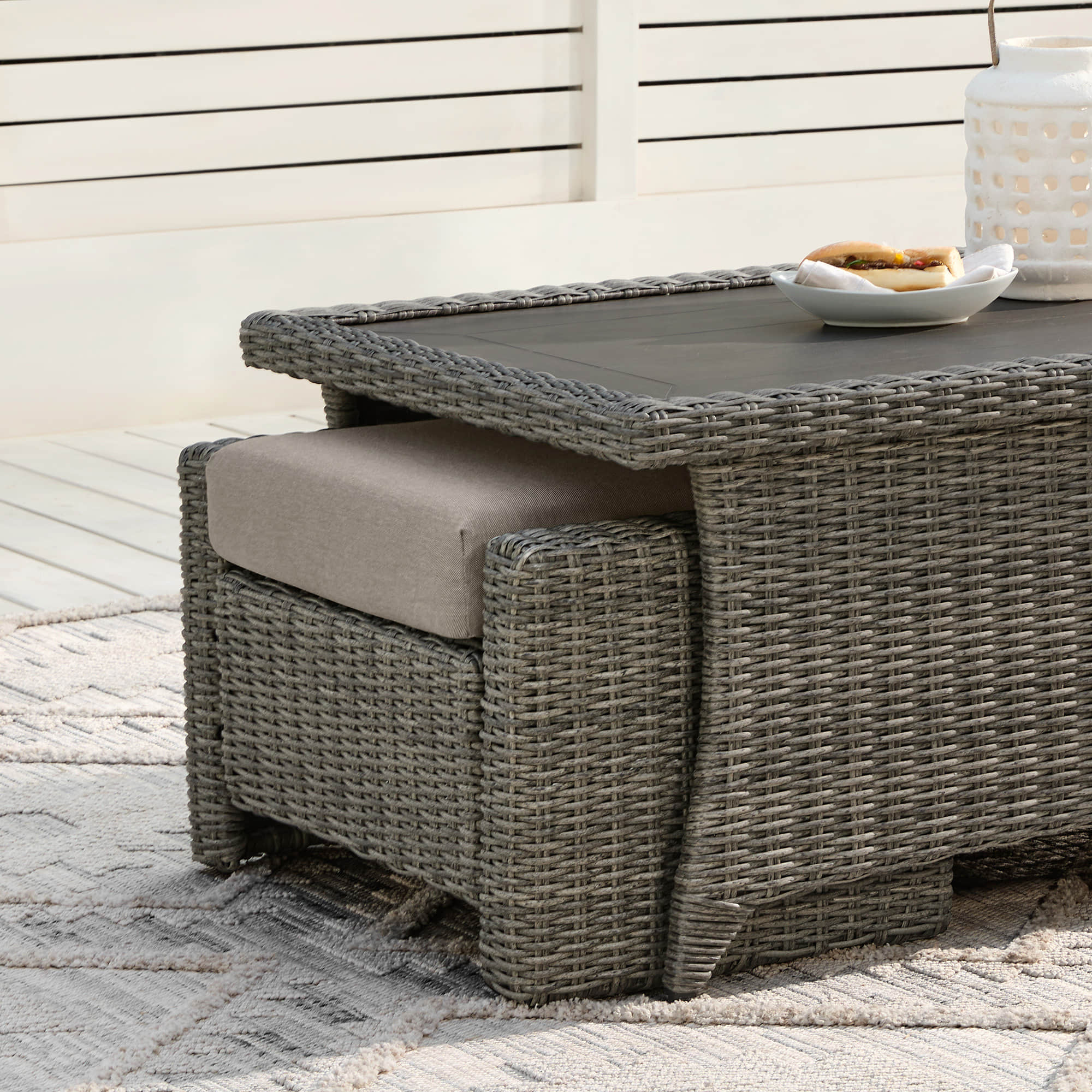 Elara Outdoor Rattan Sofa Set - 5 Seats - Image 64