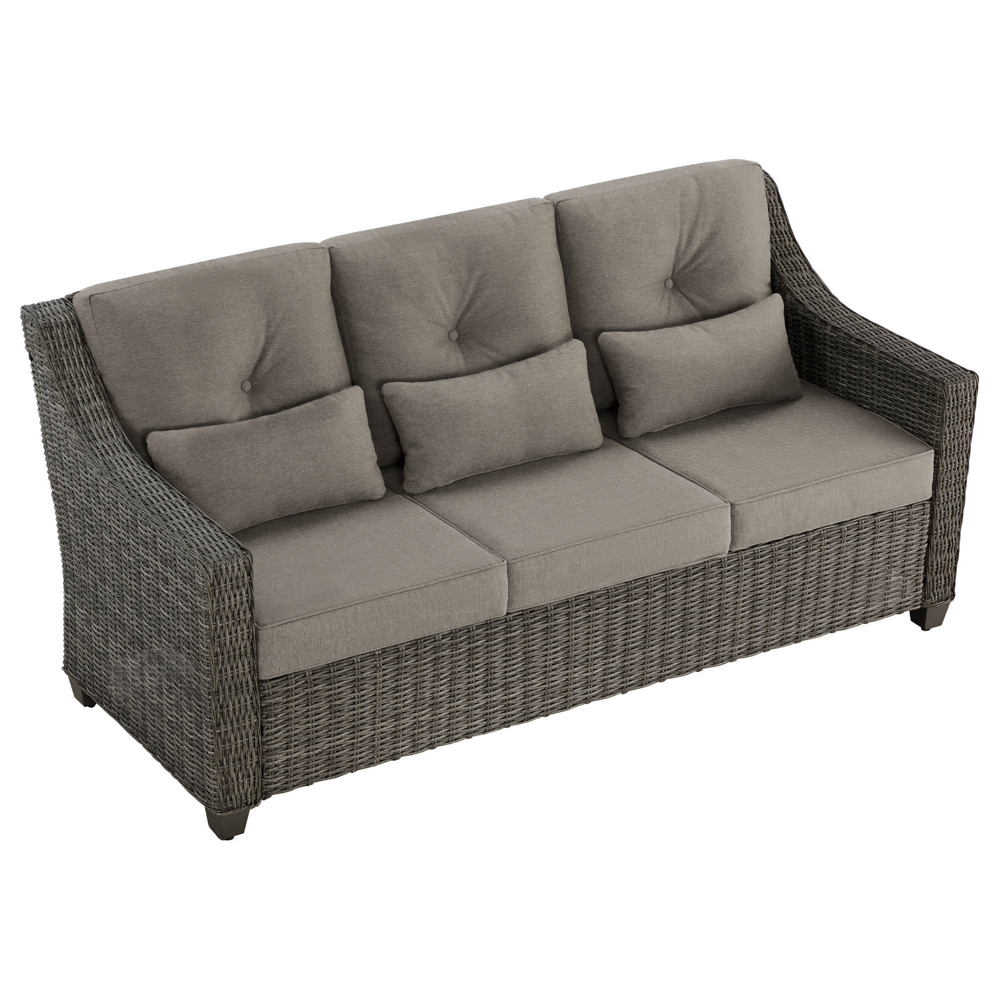 Elara Rattan Outdoor Sofa - Image 28