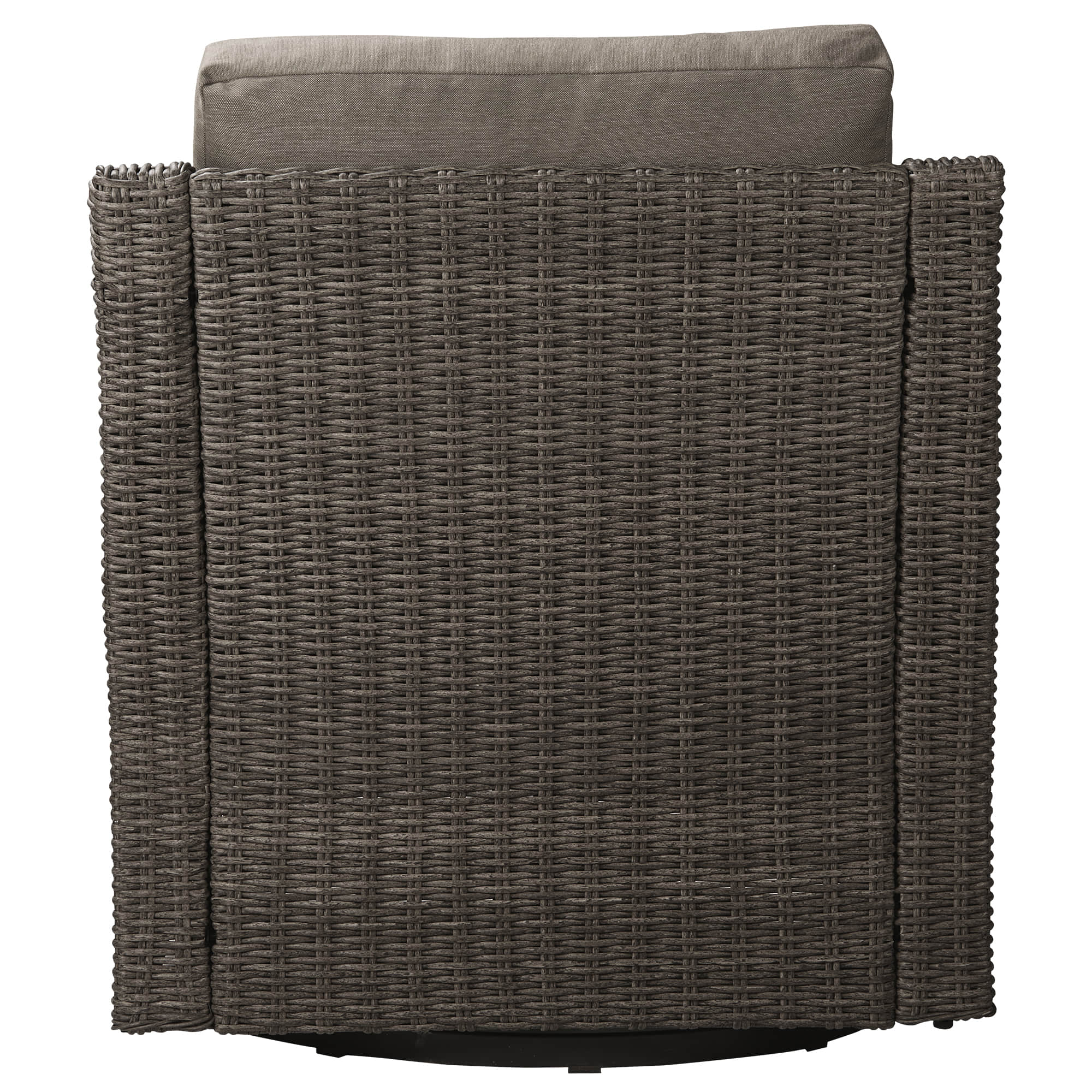 Elara Outdoor Rattan Sofa With Rocking Swivel Armchairs - 5 Seats - Image 43