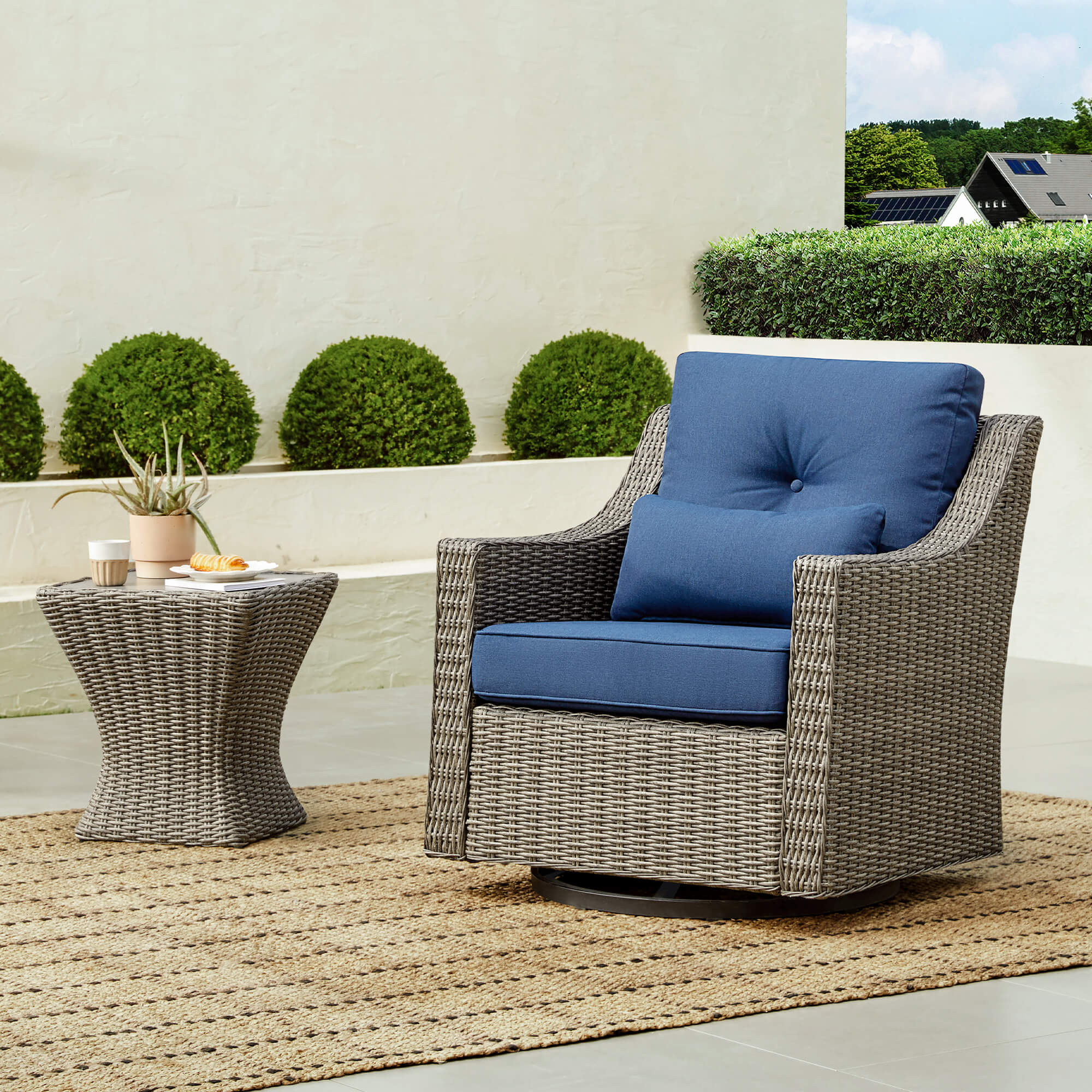 Elara Rattan Outdoor 5-Piece Patio Set - Image 65