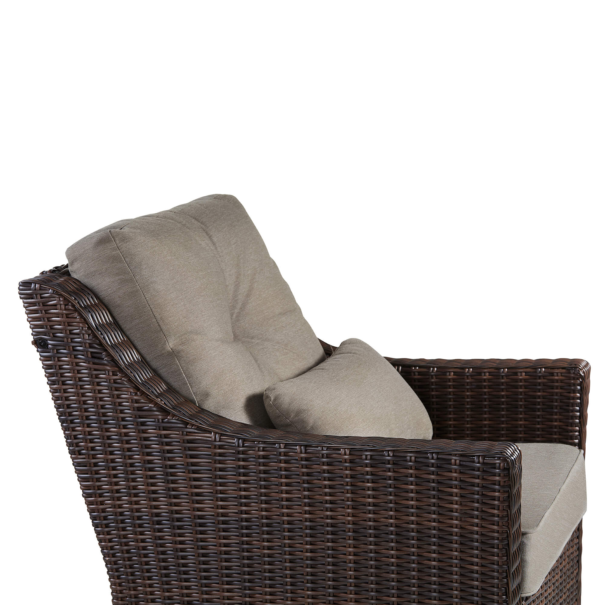 Elara Rattan Outdoor Rocking Swivel Accent Chair - Image 17