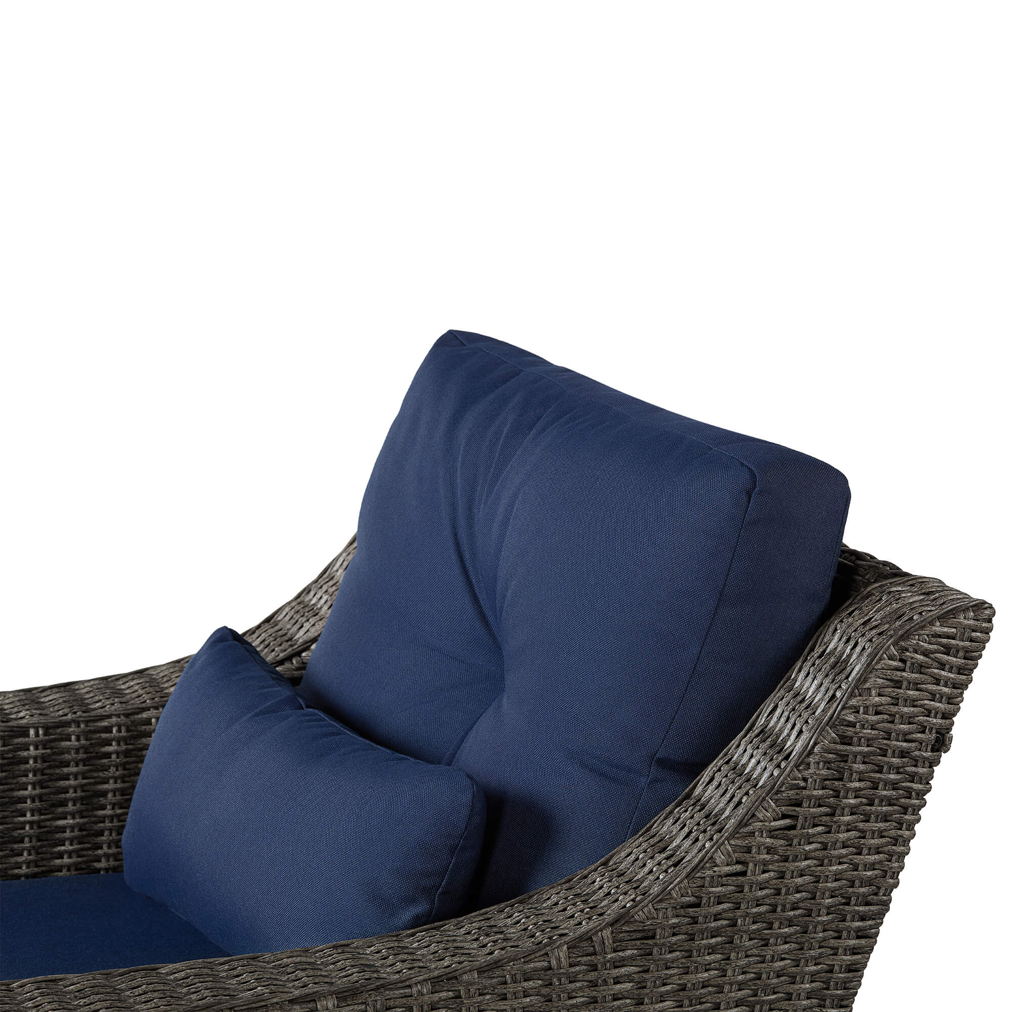 Elara Rattan Outdoor Rocking Swivel Accent Chair - Image 25