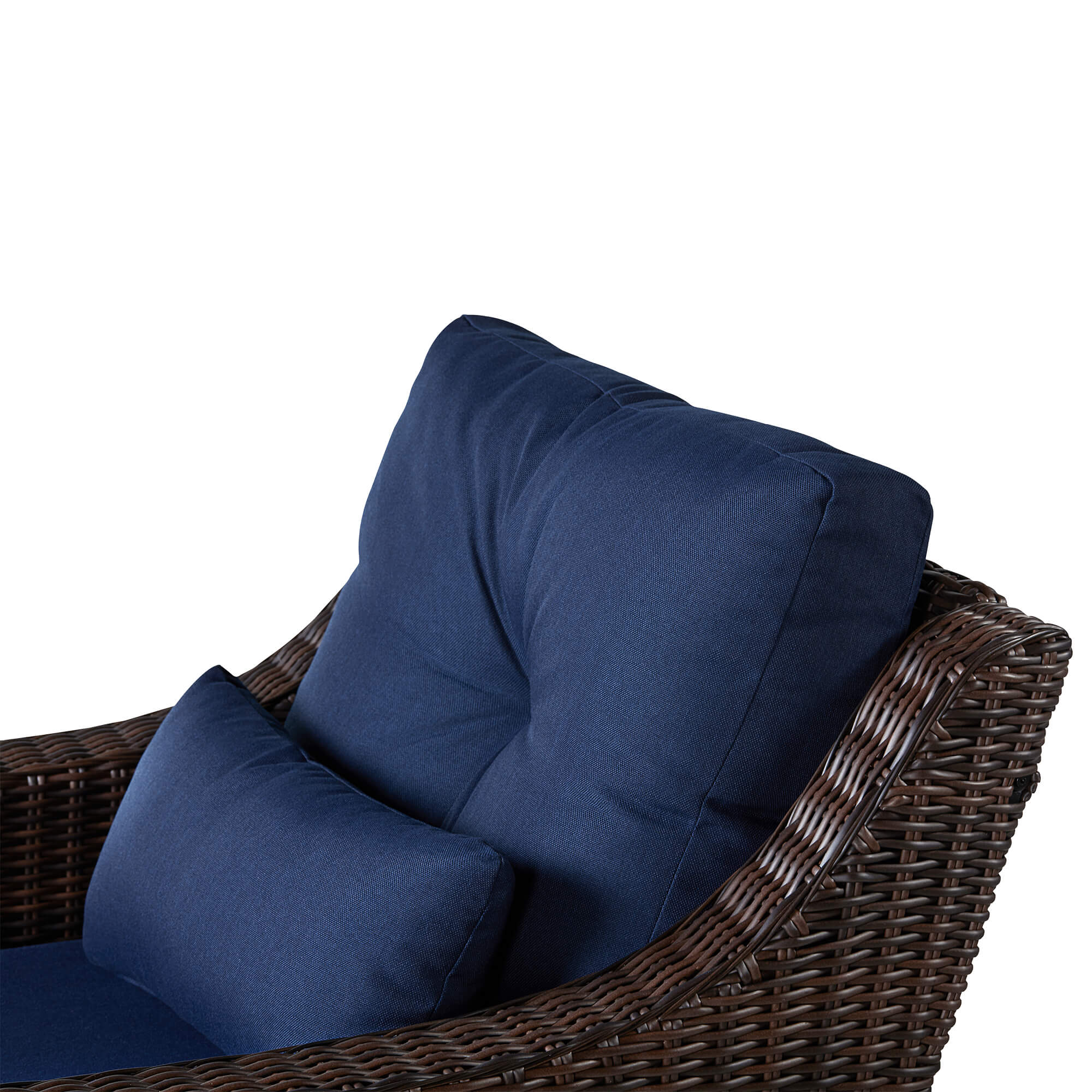 Elara Rattan Outdoor Rocking Swivel Accent Chair - Image 8
