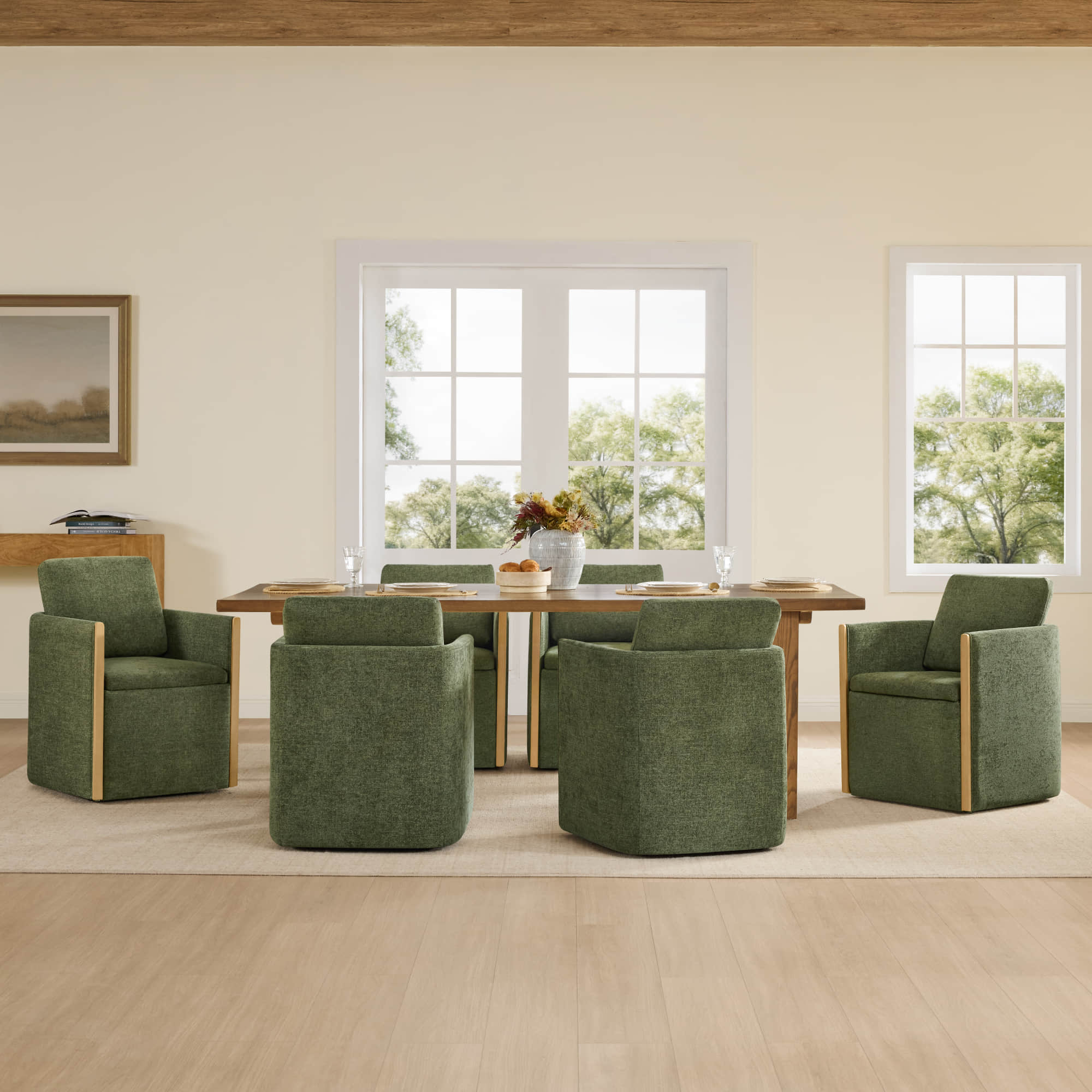 Elsa Rolling Dining Chair with Hidden Storage - Image 14