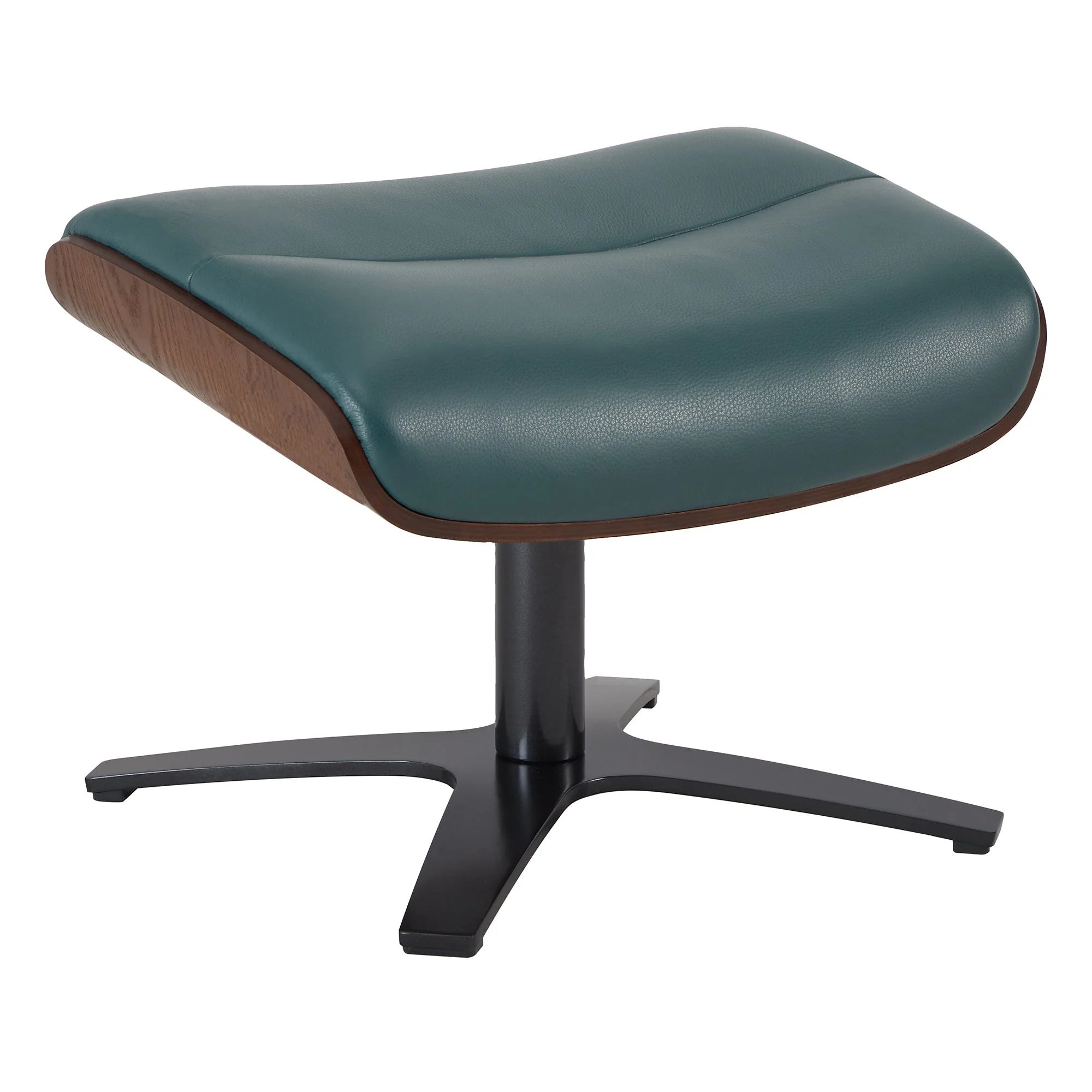 Elvin Genuine Leather Recliner Lounge Chair & Ottoman - Image 20