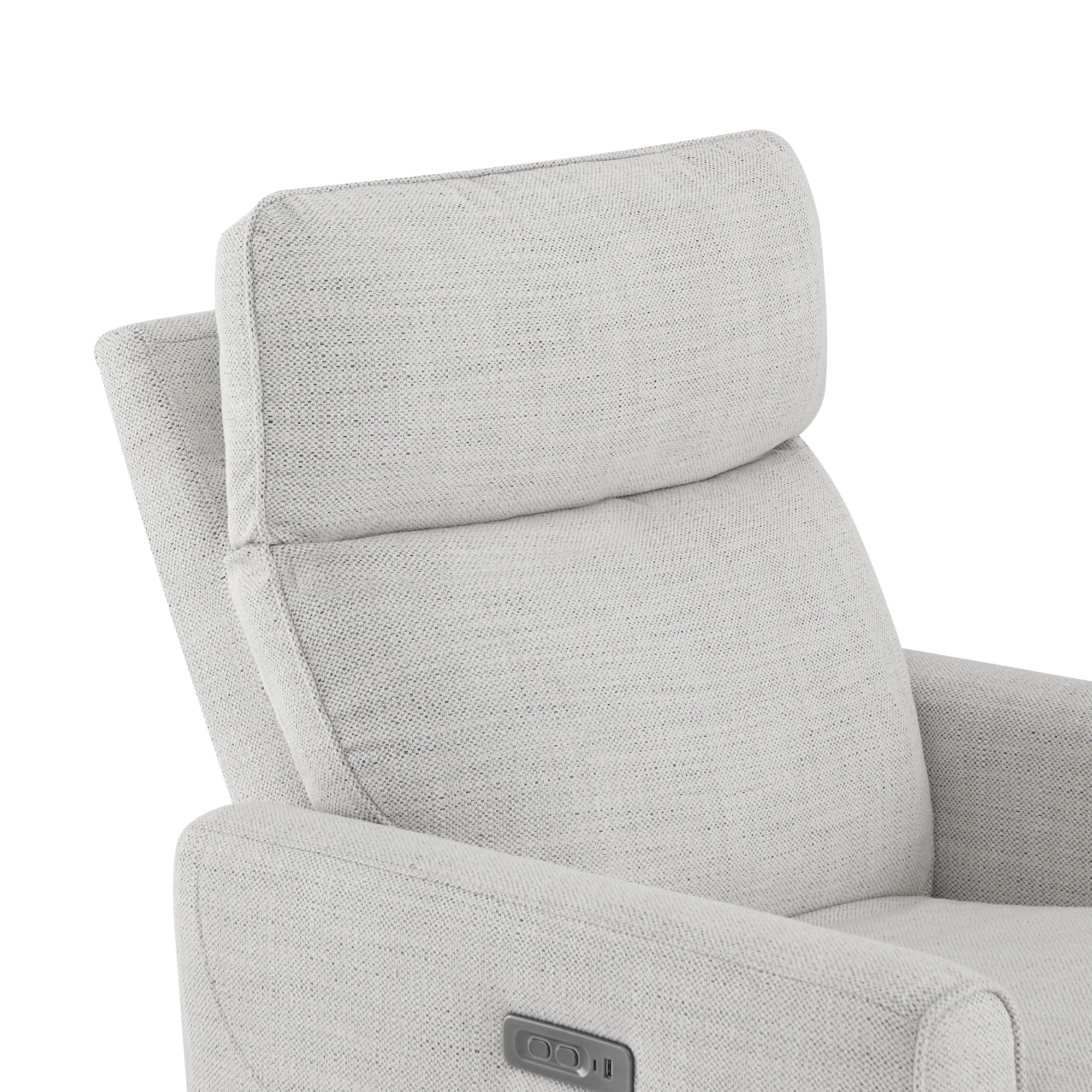 Elysian Power Swivel Nursery Glider Recliner with Adjustable Headrest - Image 40