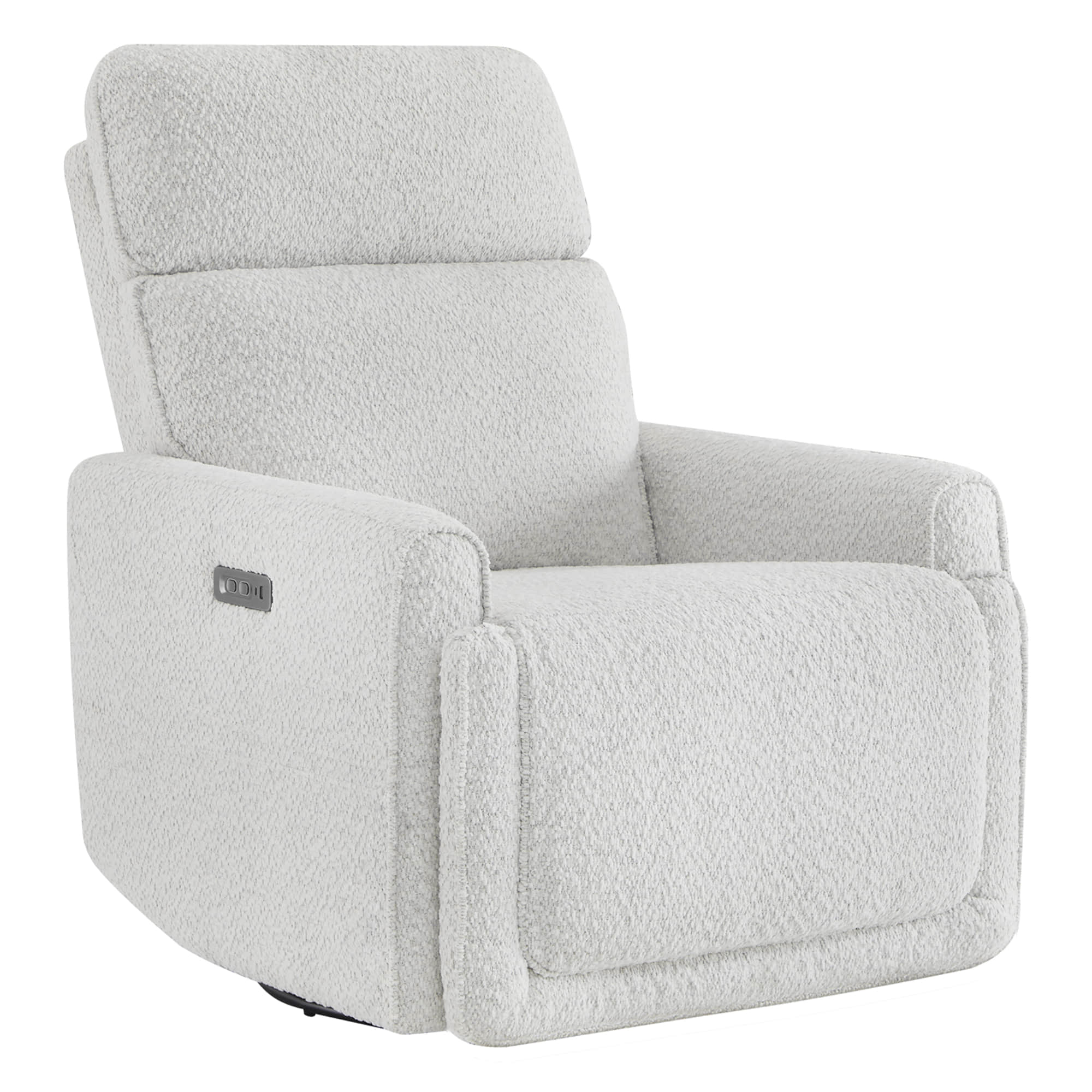 Elysian Power Swivel Nursery Glider Recliner with Adjustable Headrest - Image 7