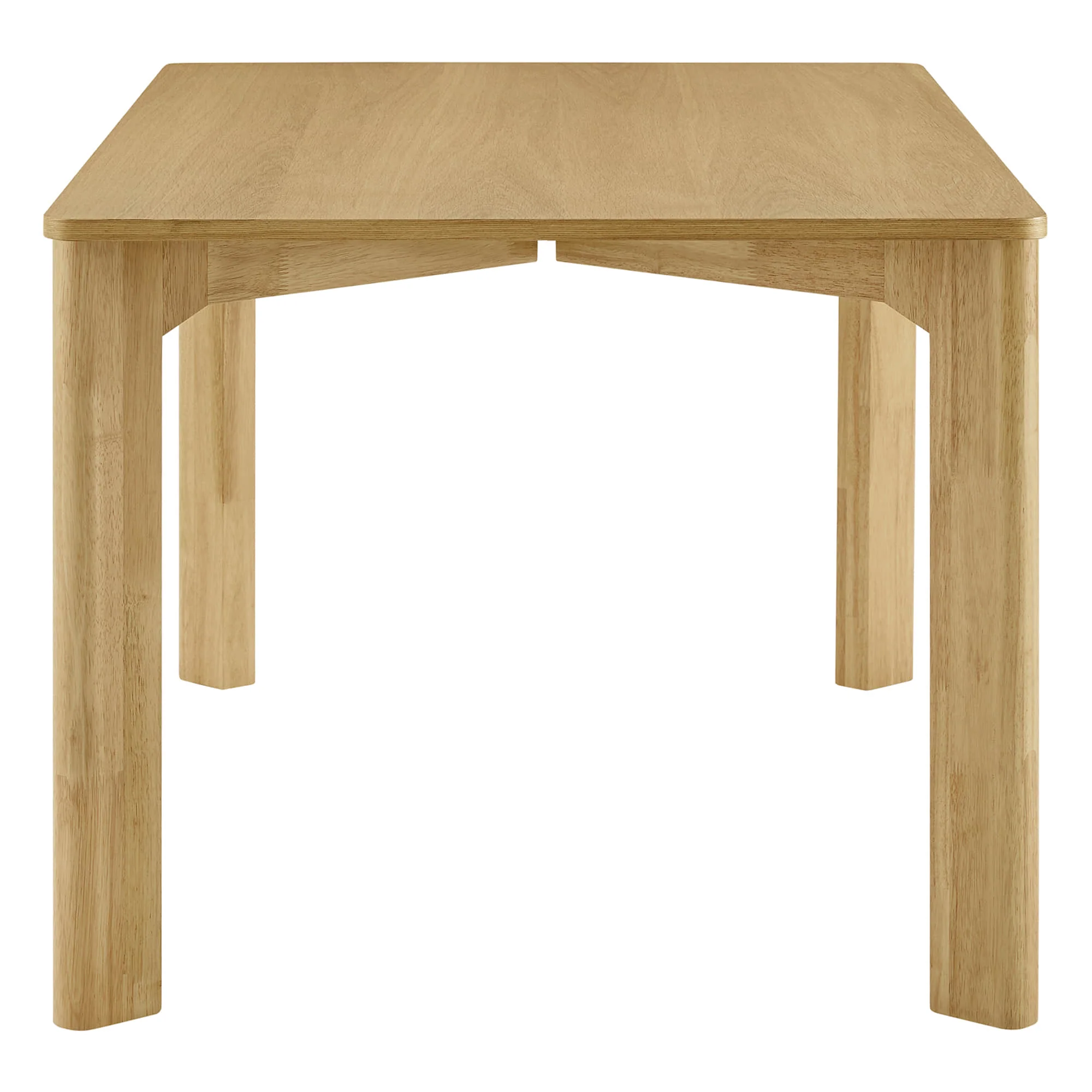 Everett Modern Rectangular Wood Dining Table for 4 - Image 10