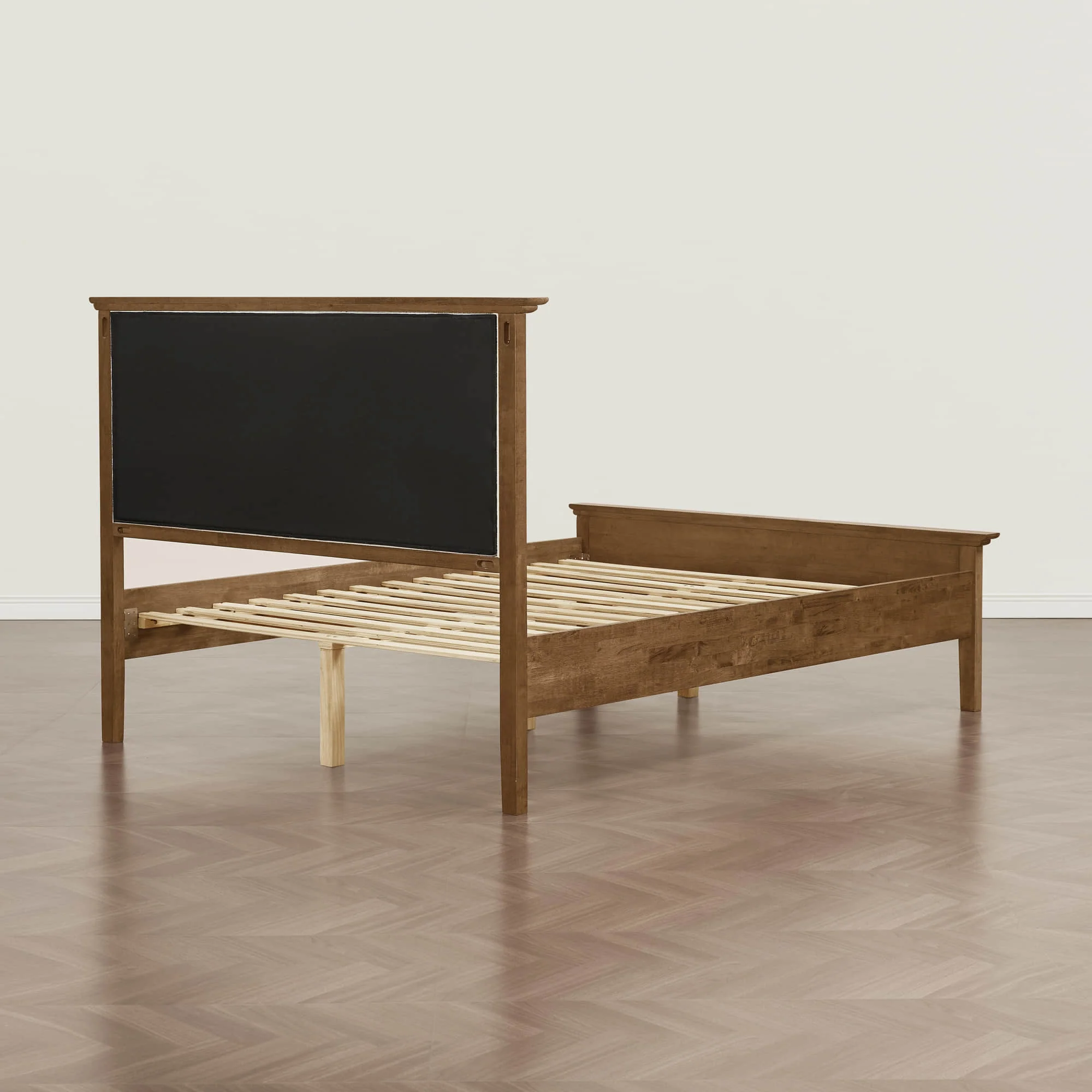 Ezra Mid-Century Boucle Platform Bed - Image 14