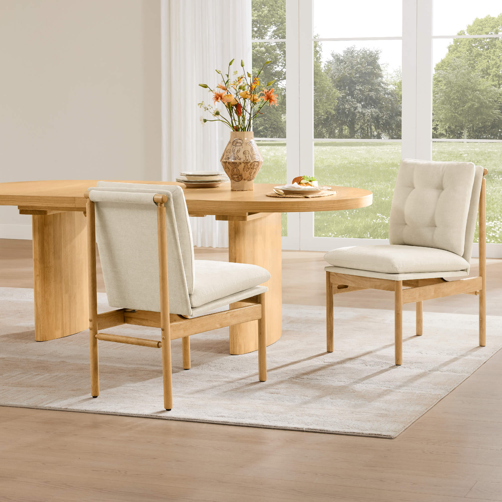 Flynn Mid-Century Tufted Plush Dining Chair (Set of 2) - Image 26