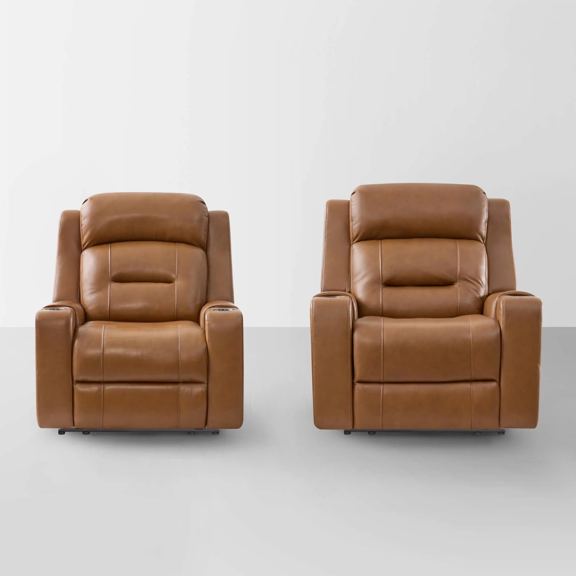 Garrison Genuine Leather Power Lay Flat Recliner with Power Headrest - Image 81