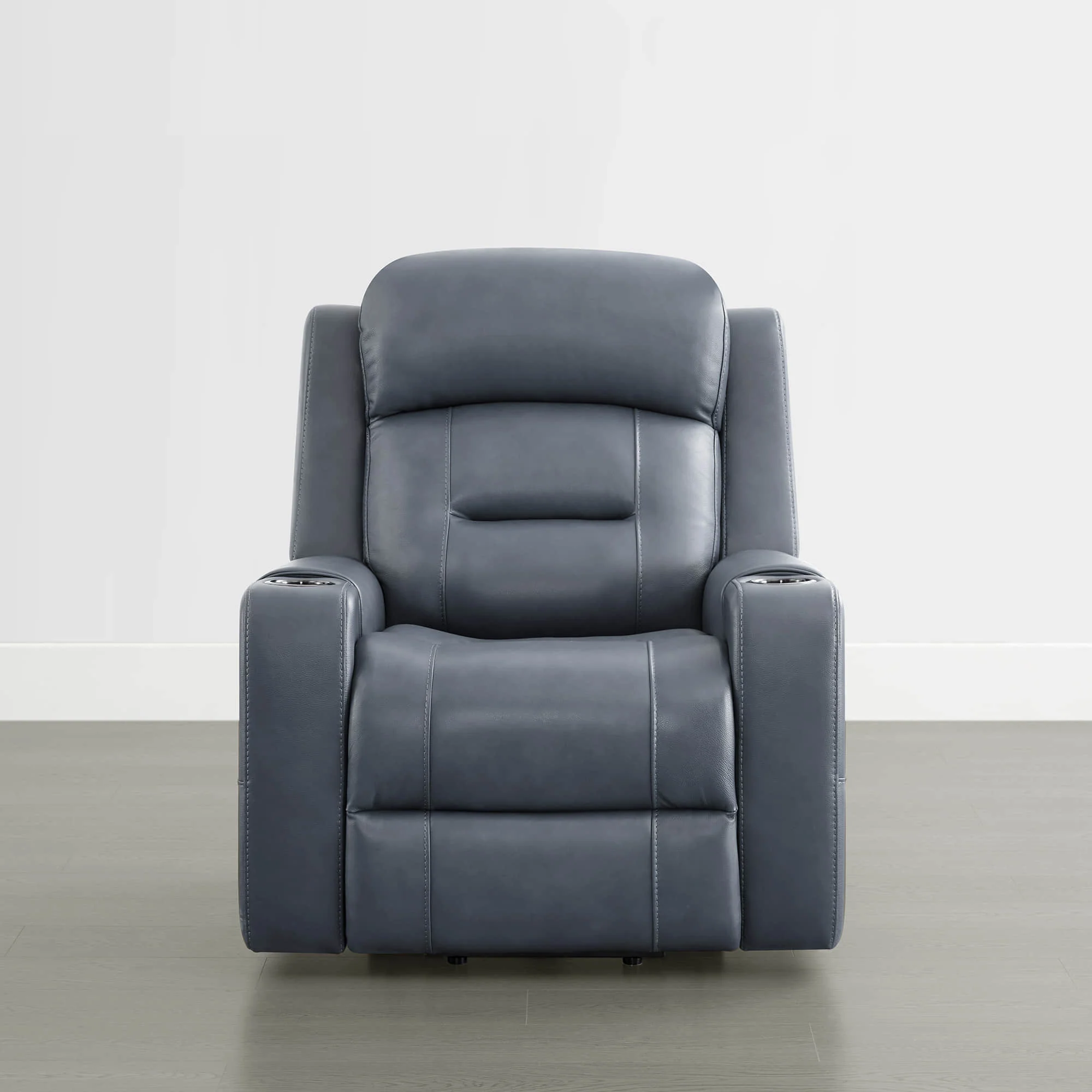 Garrison Genuine Leather Power Massage & Heat Recliner Lift Chair - Image 27