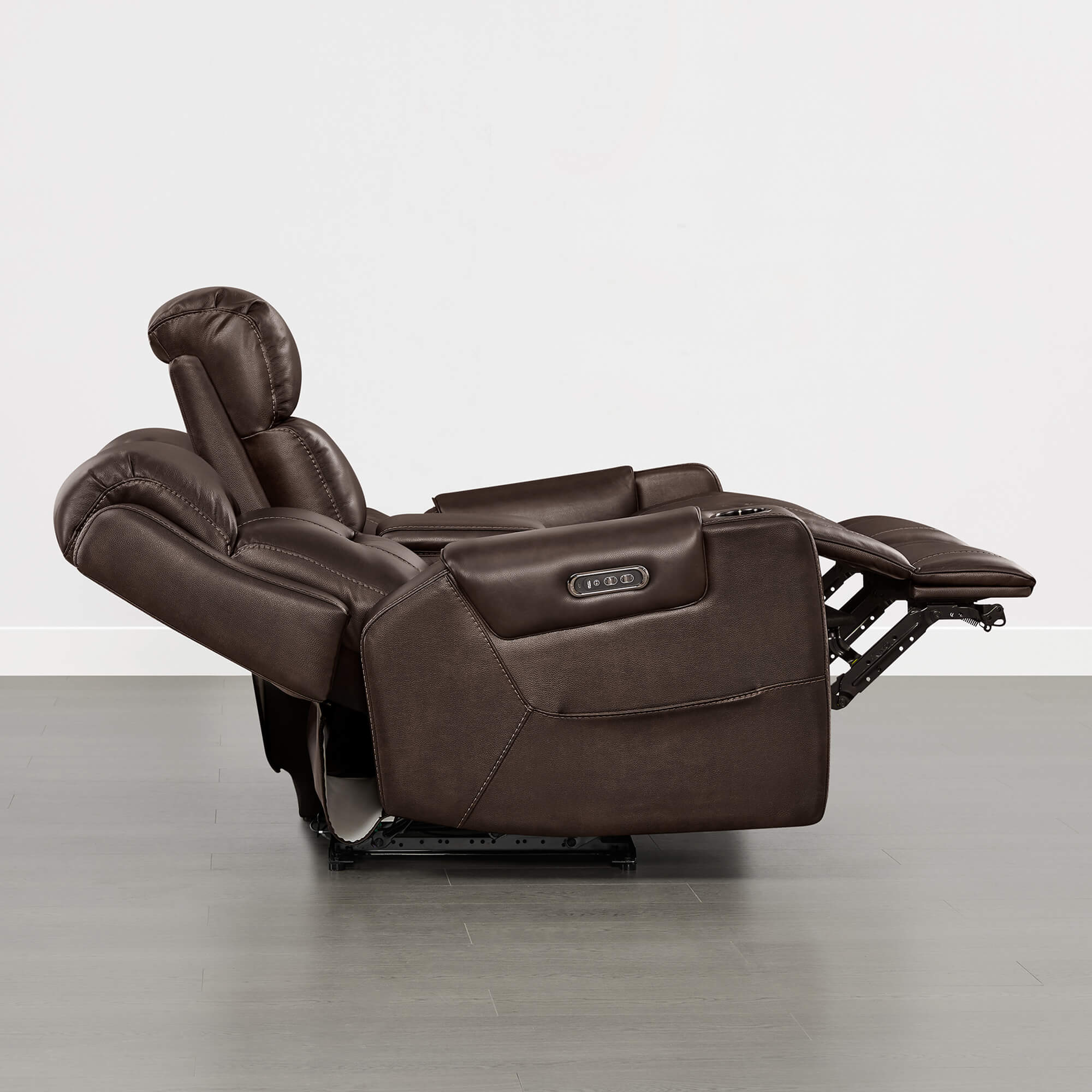 Garrison Handcraft Dual Motor Reclining Sofa with Power Headrest - Image 30