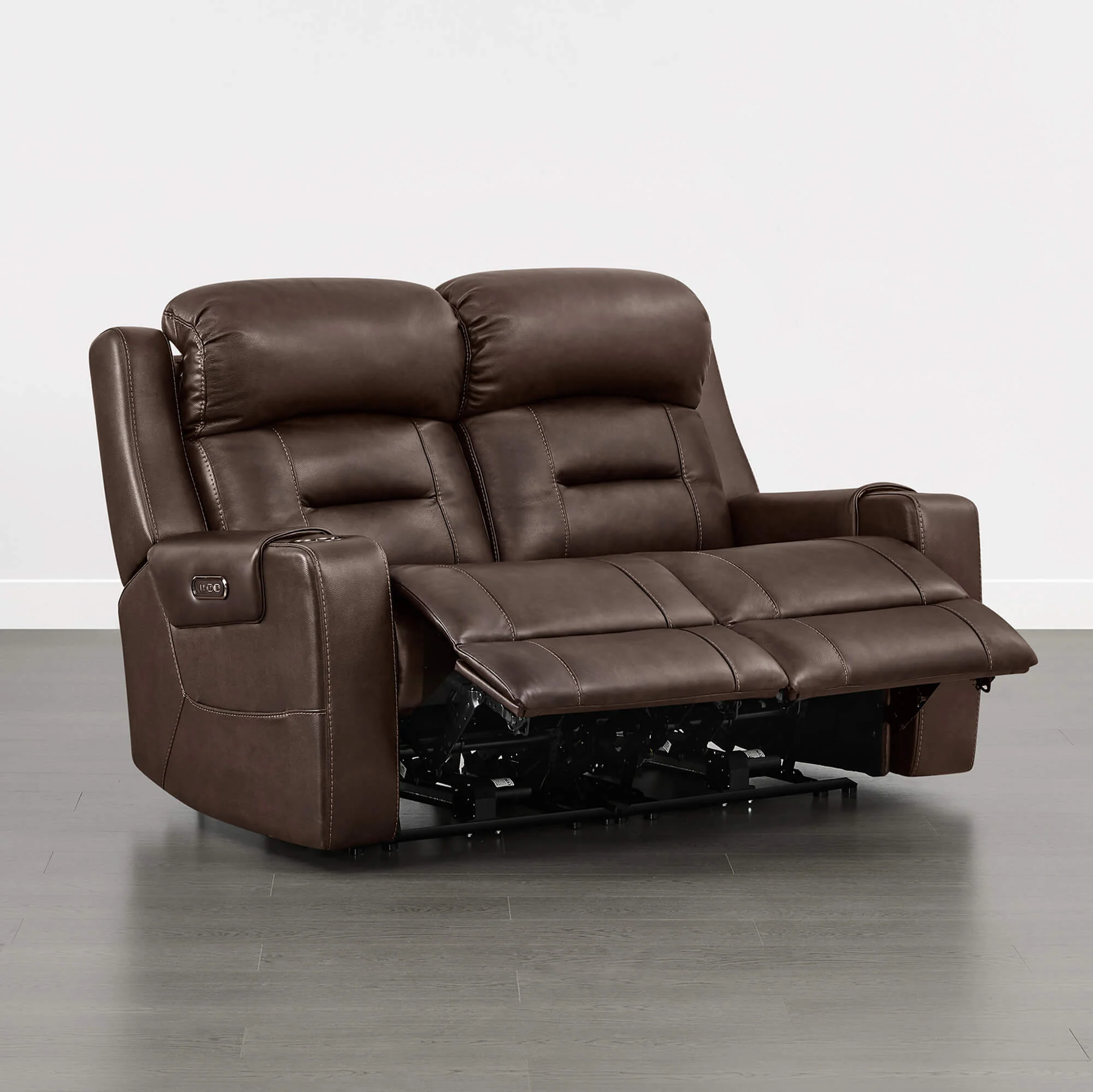 Garrison Handcraft Dual Motor Reclining Sofa with Power Headrest - Image 54