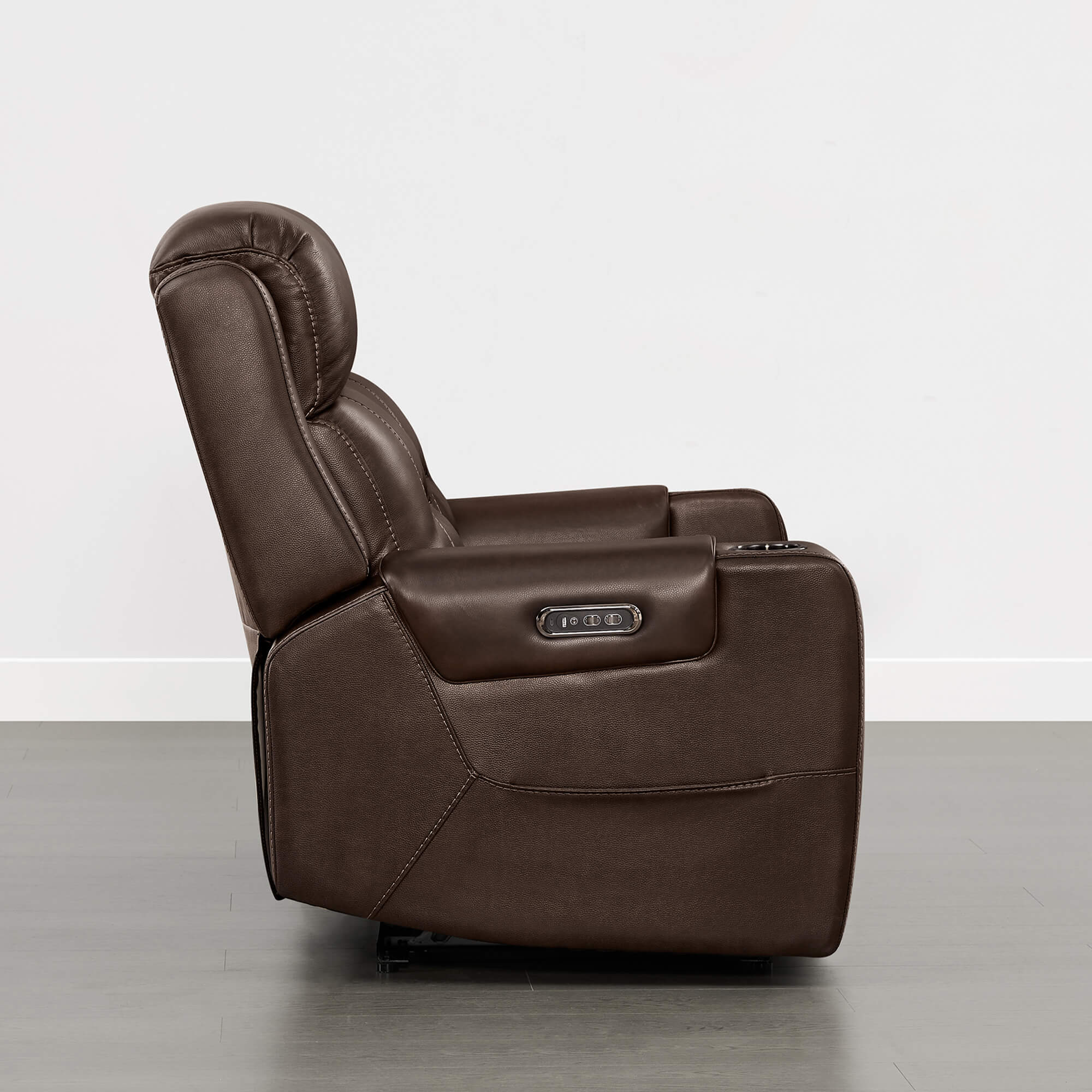 Garrison Handcraft Dual Motor Reclining Sofa with Power Headrest - Image 55